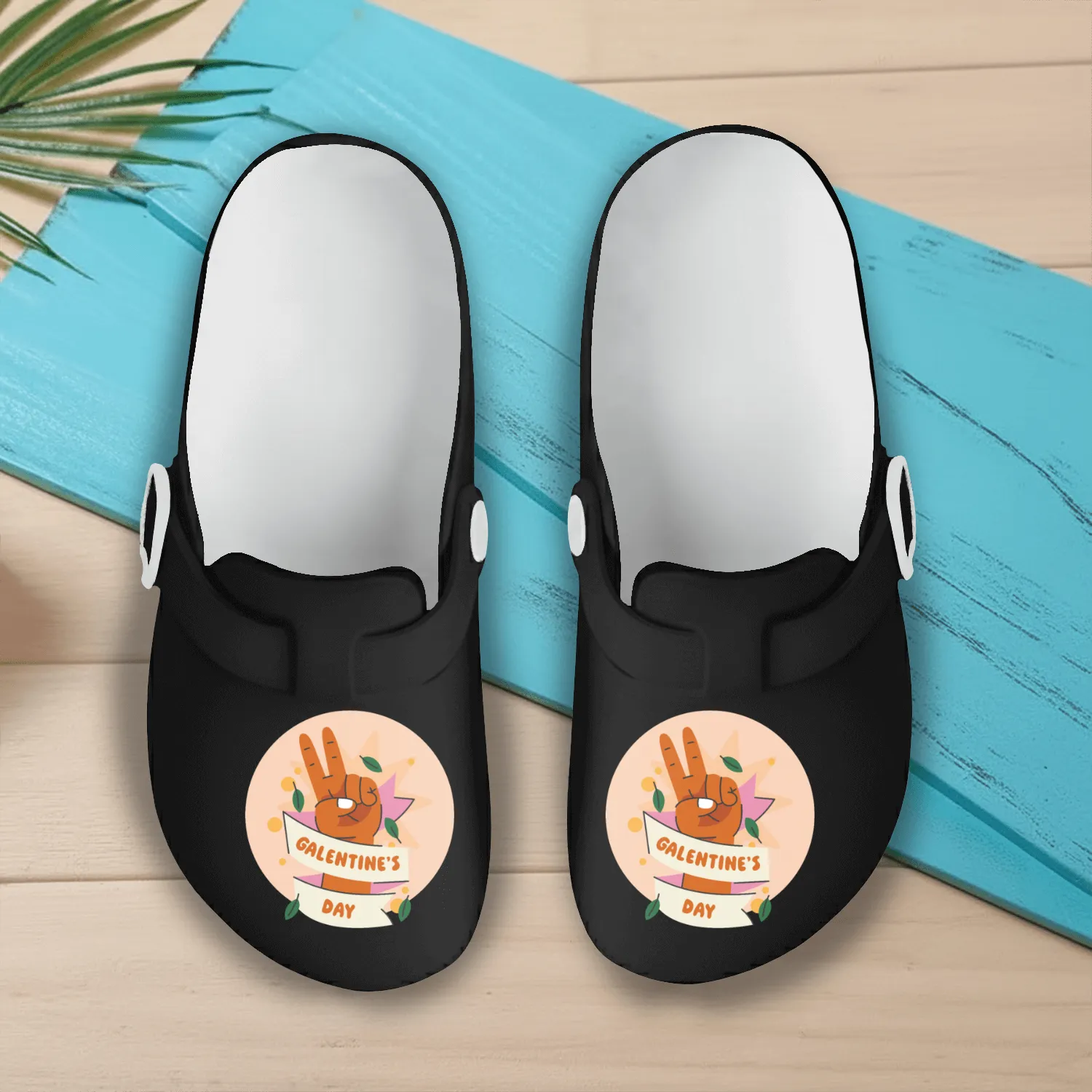 Be My Galentine. Galentine's Day Slip On Clogs
