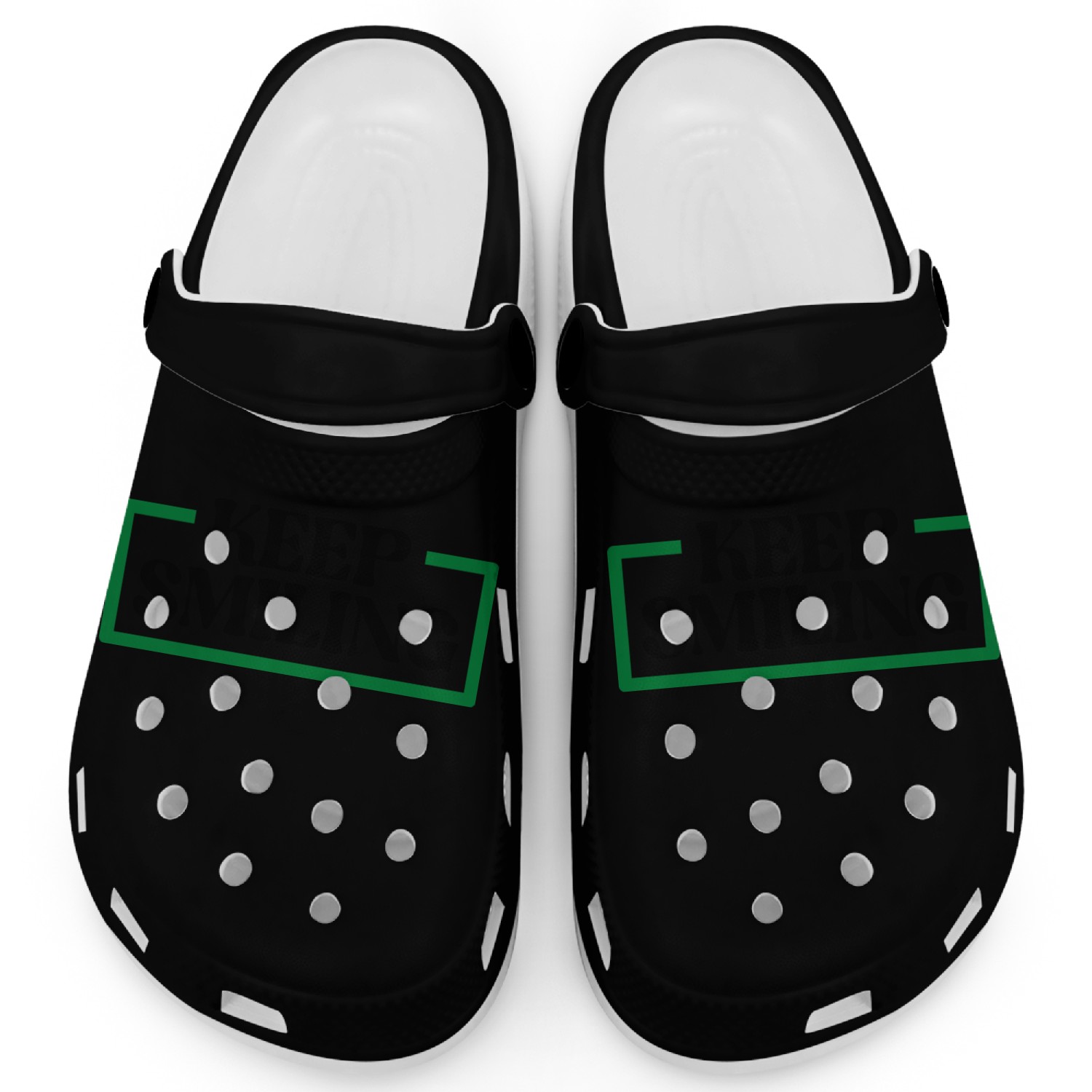 keep smiling Clogs