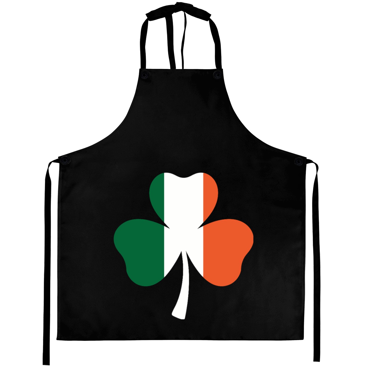 Irish Flag Shamrock Design Aprons