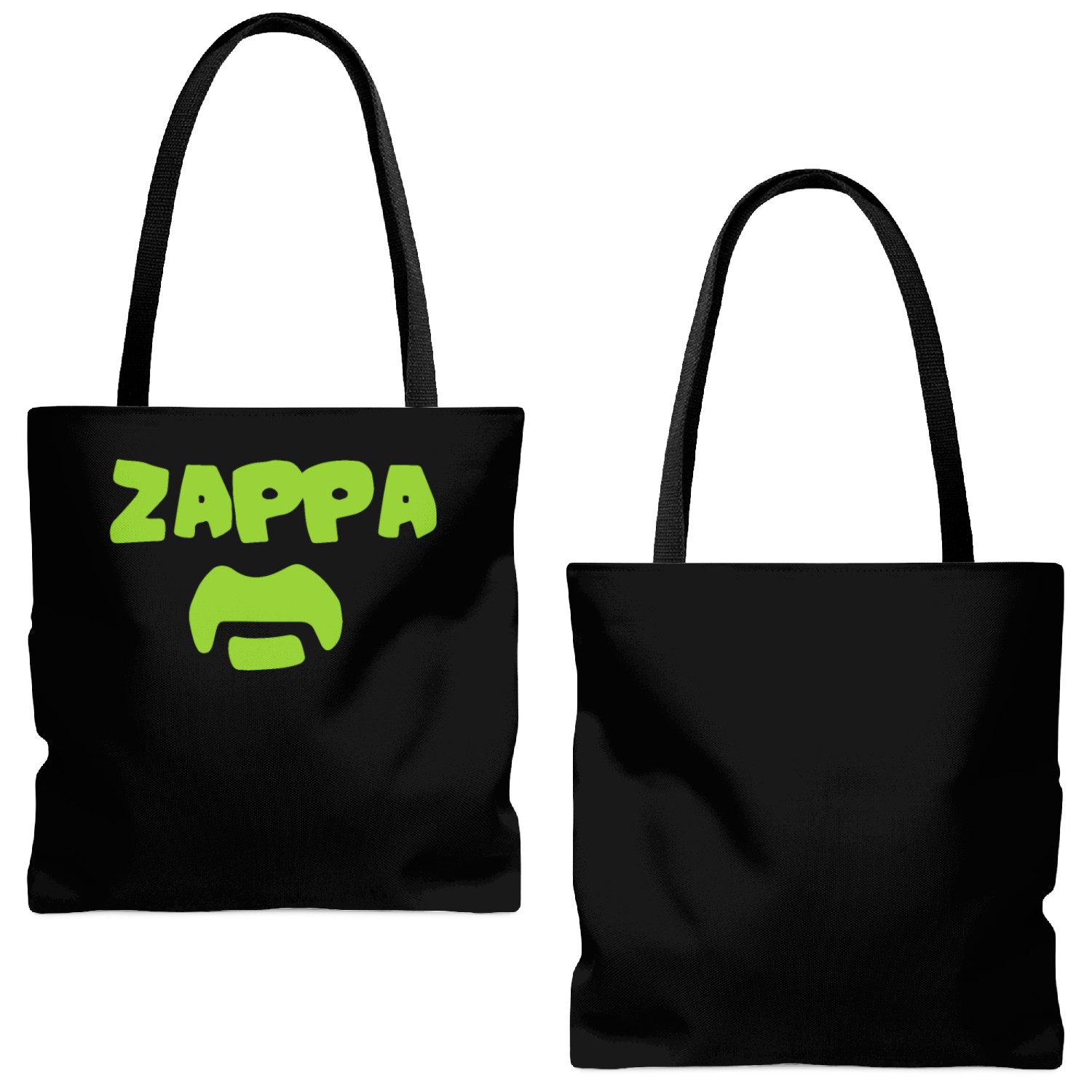 New FRANK ZAPPA Eccentric Rock Icon Logo 70s Men s Tote Bags (AOP)