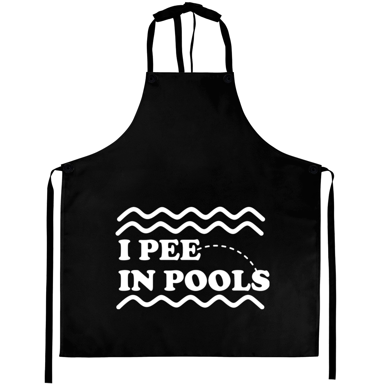 I Pee In Pools 70s Aprons