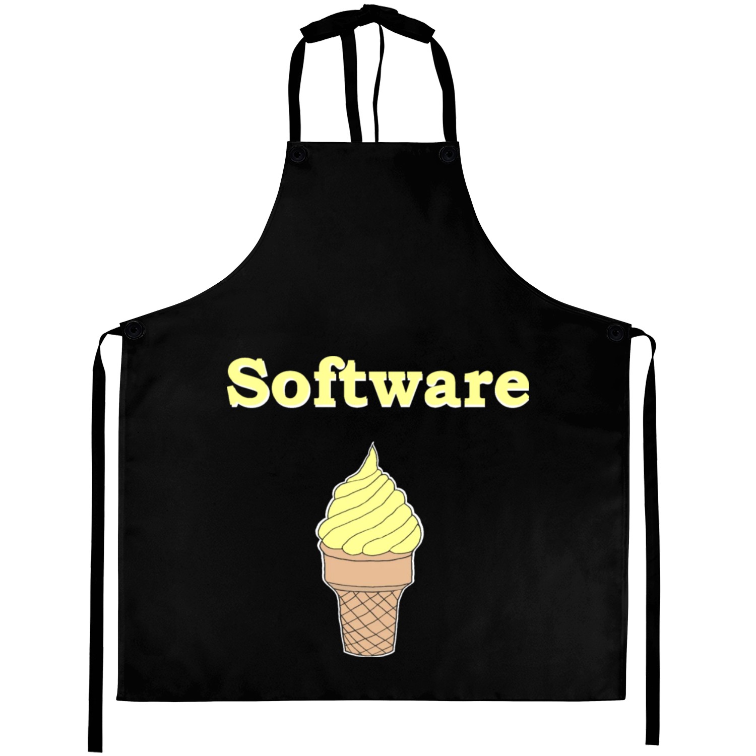 Software Vanilla Ice Cream Aprons