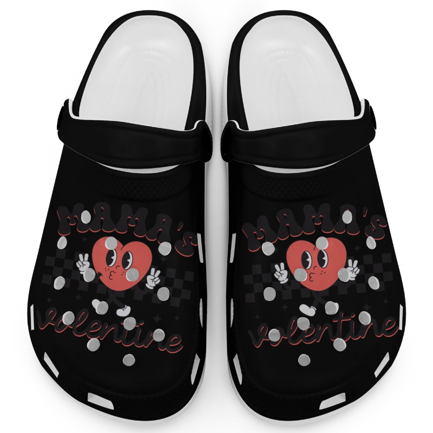 Mama s Valentine Svg Groovy Valentine Clogs