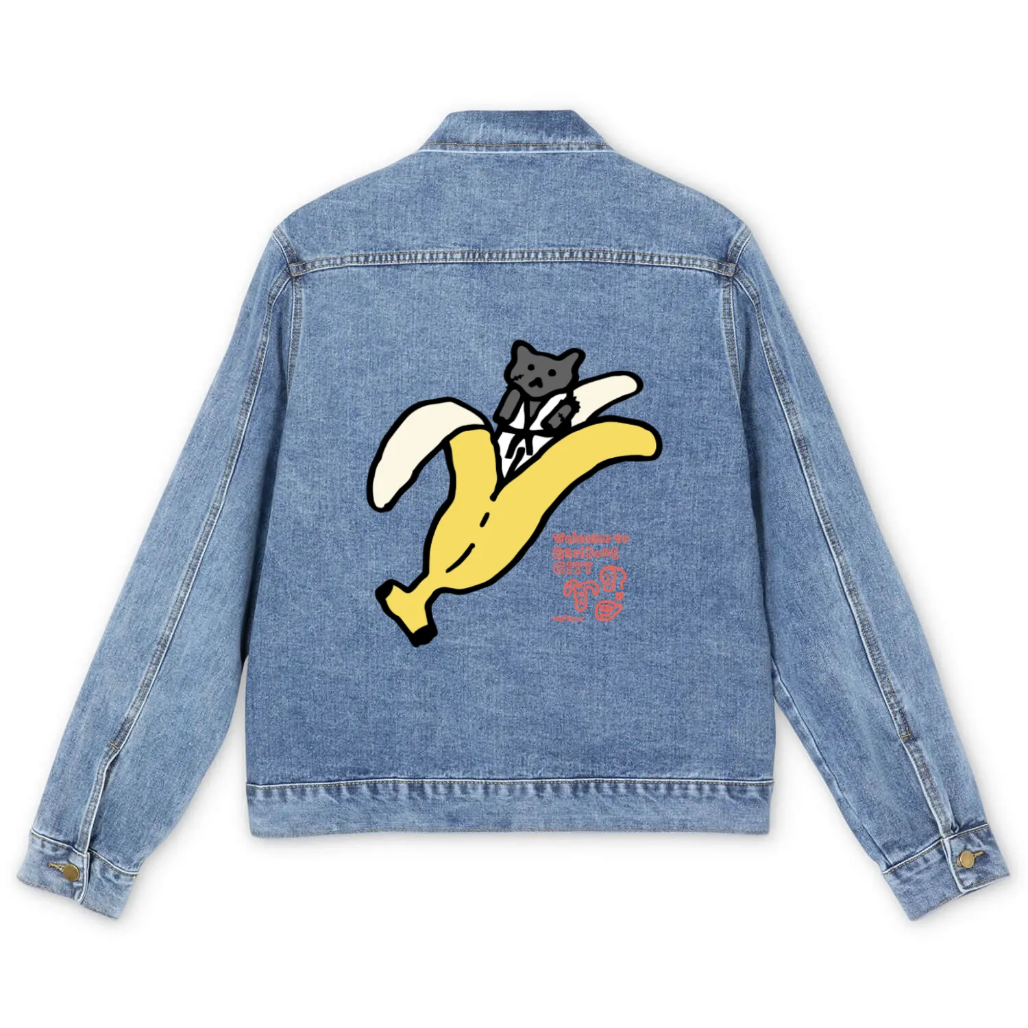 Bananyang - 041. Martial Artist Men's Denim Jackets