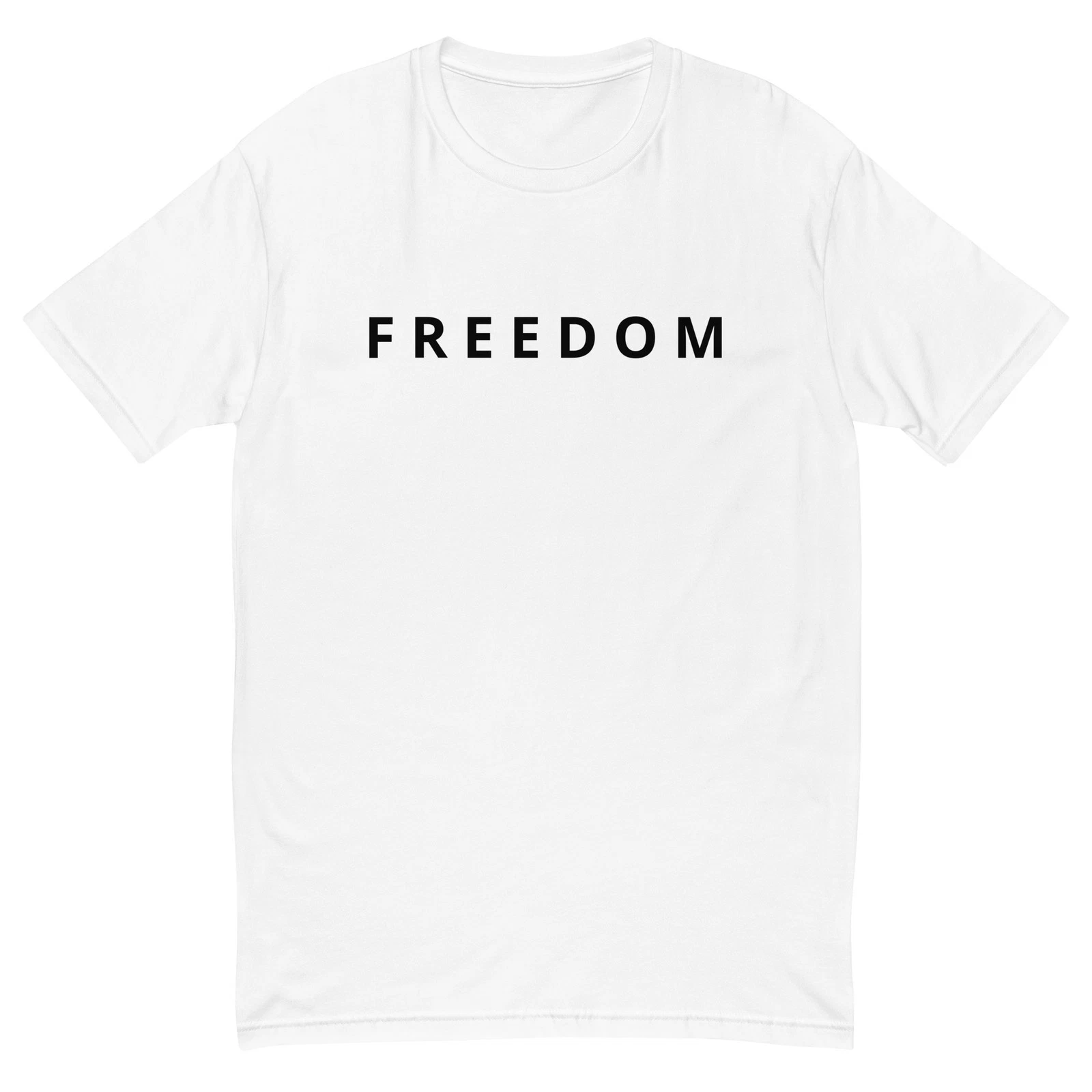 Freedom Charlie Kirk Movement Short Sleeve White T-Shirt