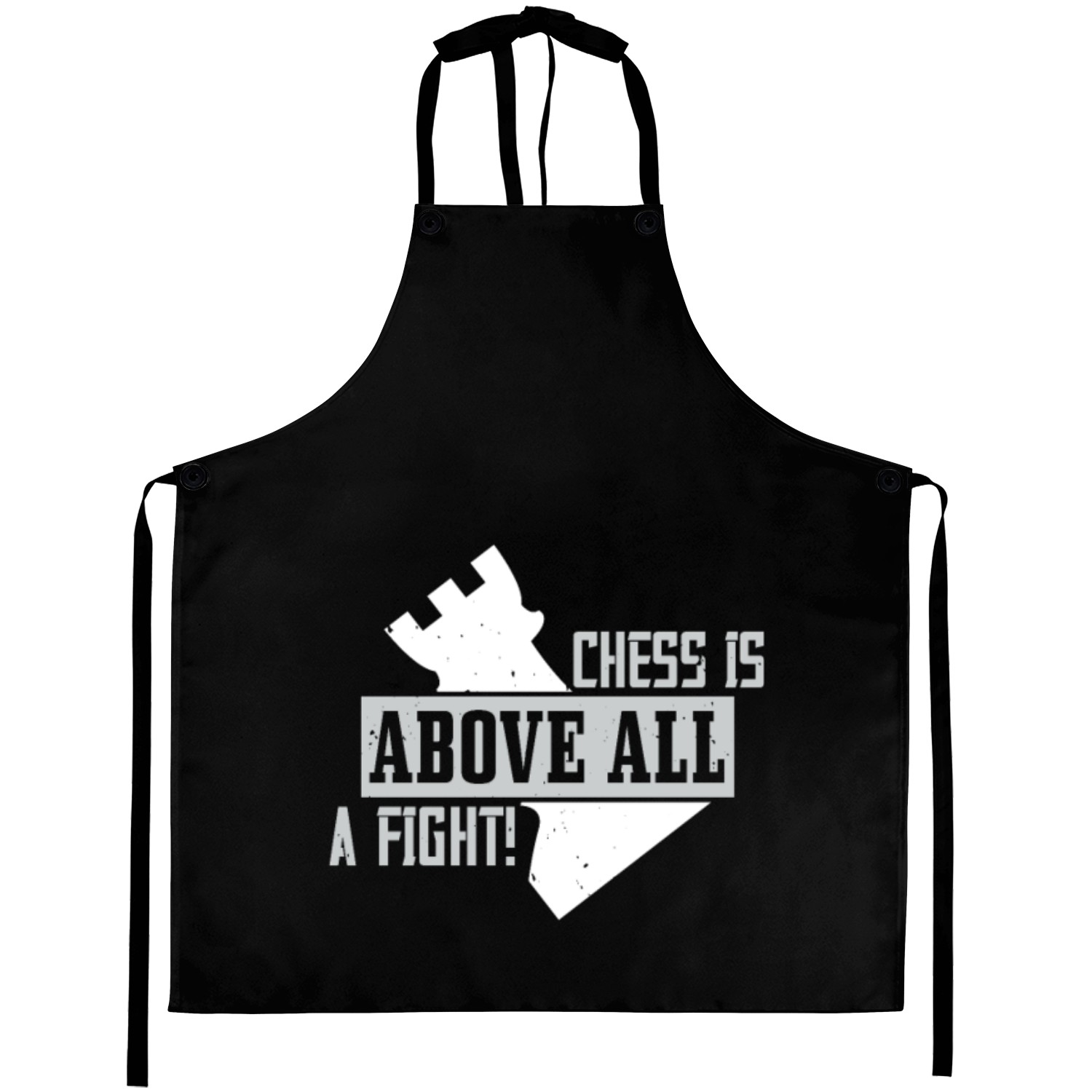 Chess is above all, a fight! Aprons