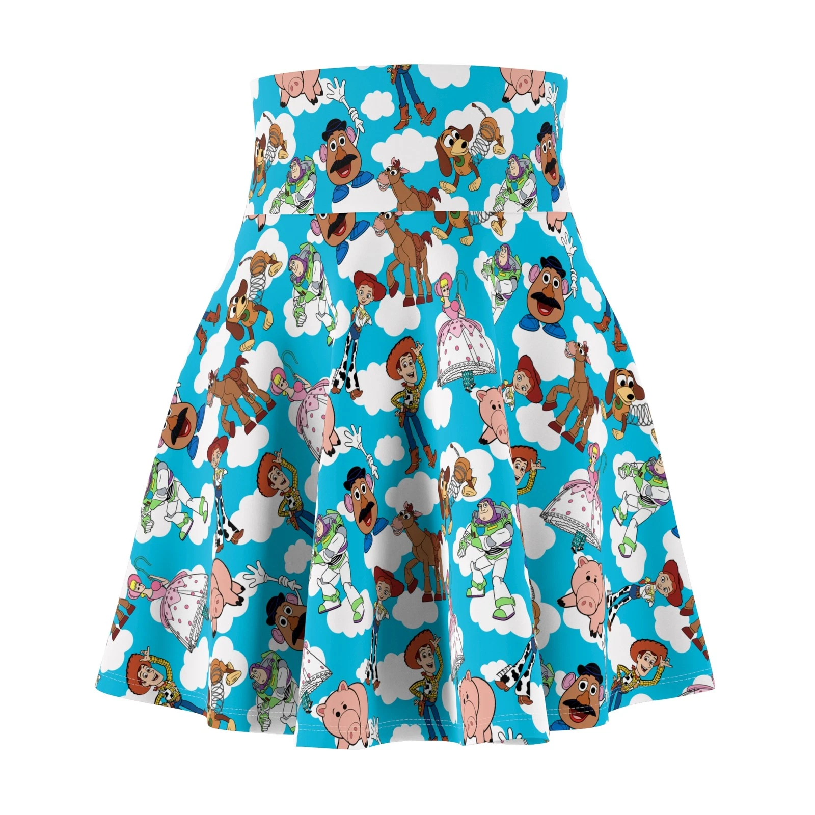 Toy Story Women's Skater Skirt, Gift for Her