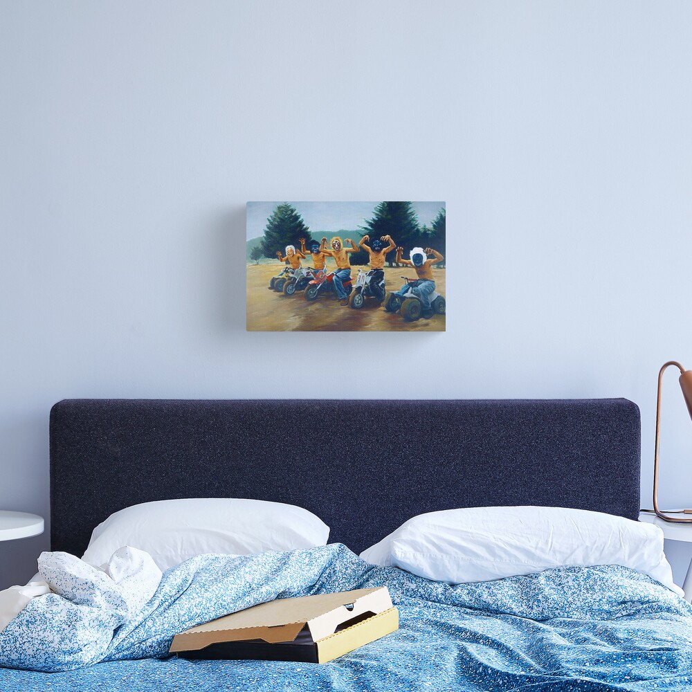 Painting from "The Royal Tenenbaums" Canvas Print