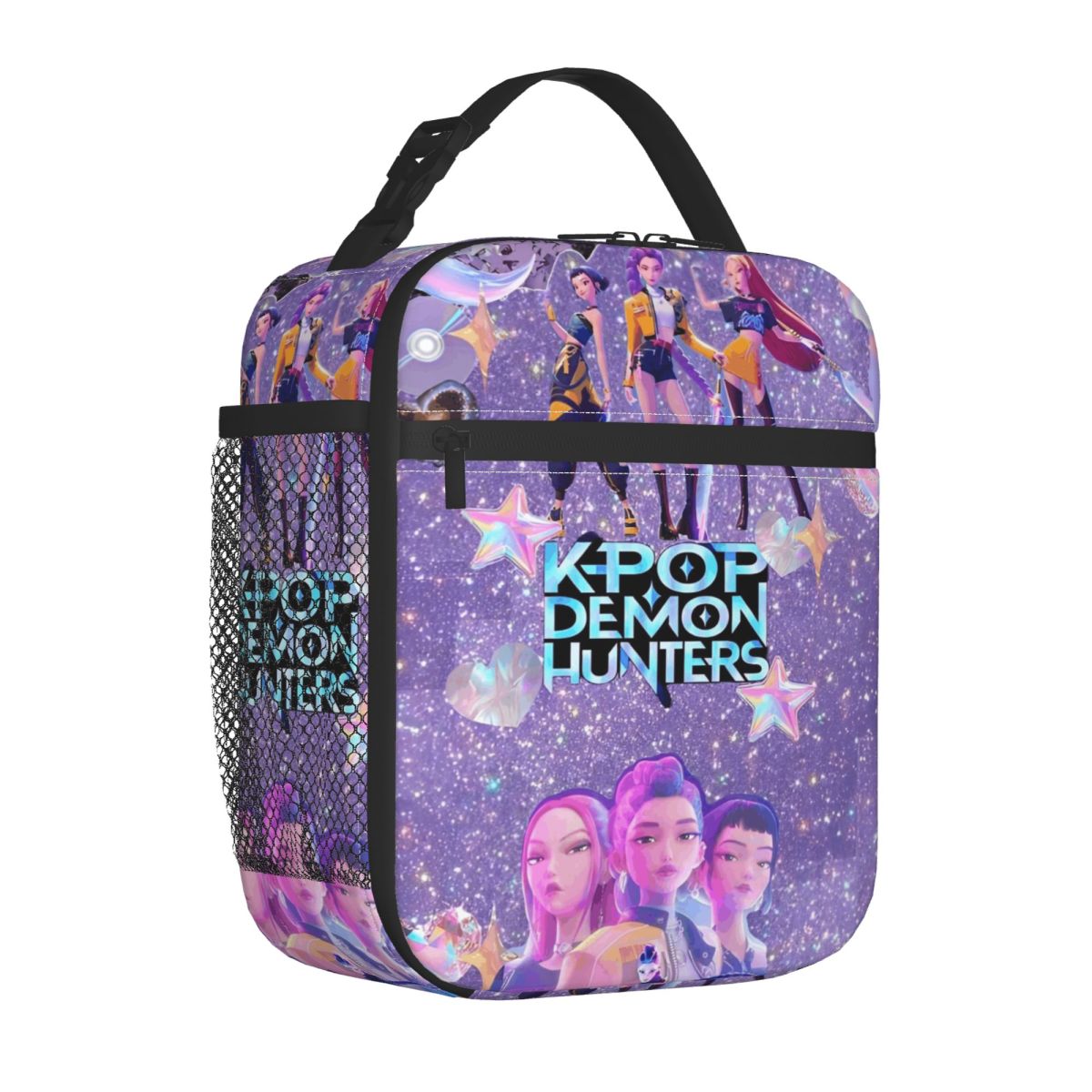 Huntrix Zoey Rumi Mira Insulated Kids Lunch Bag