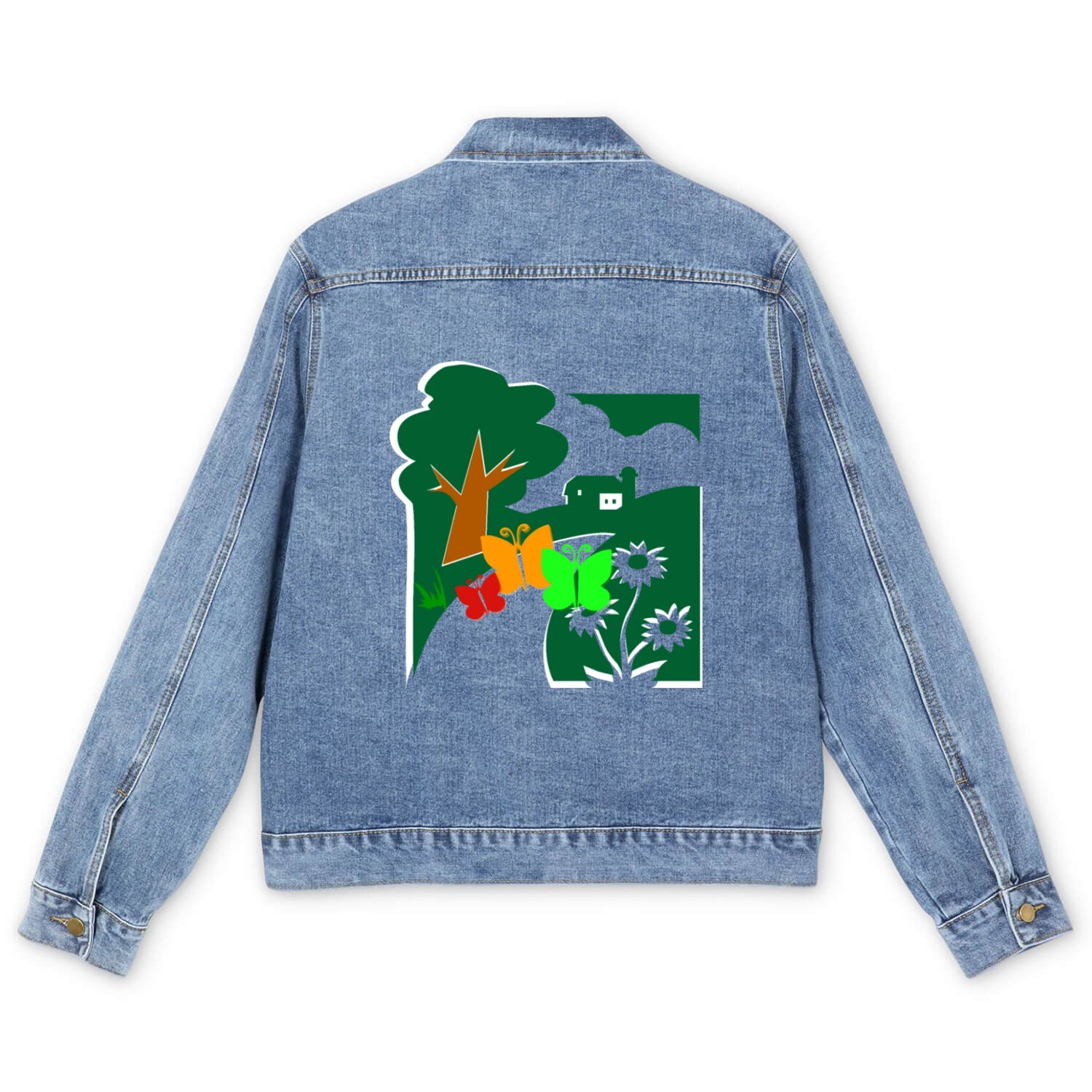 NATURE OUR FUTURE Men's Denim Jackets
