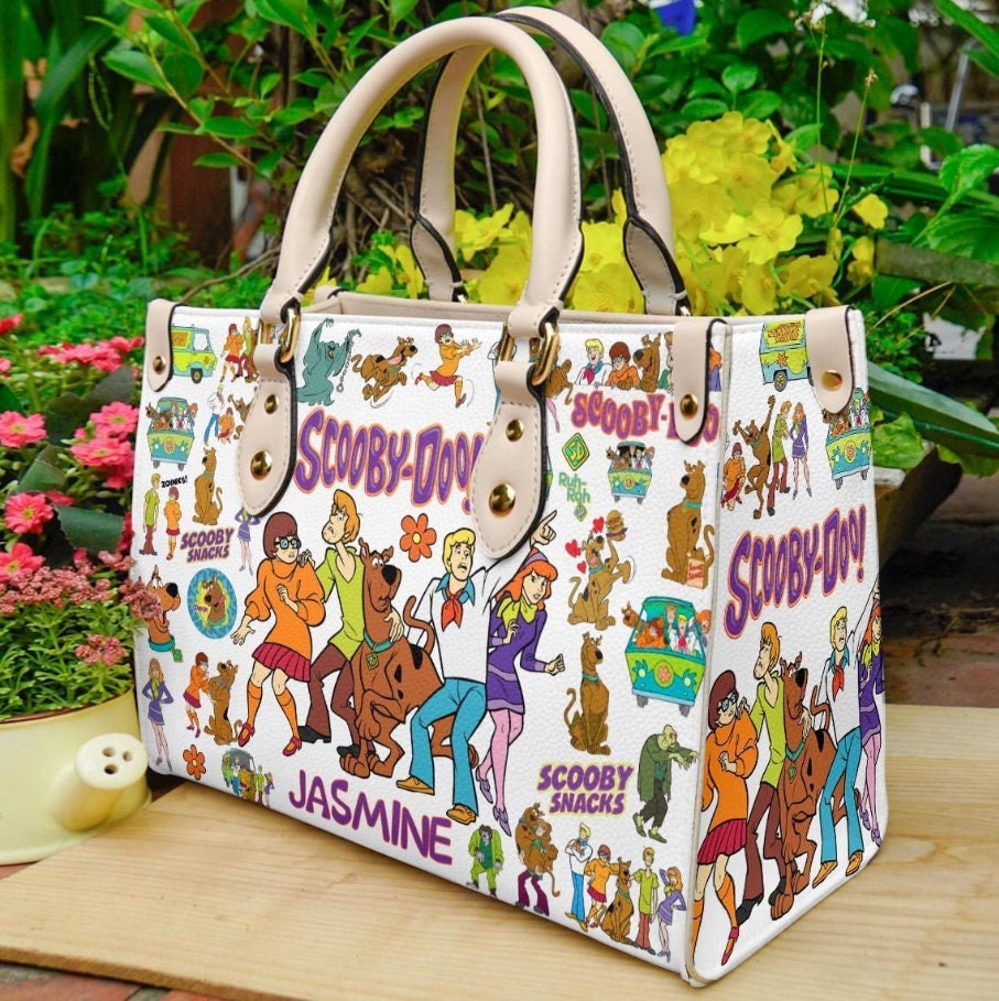 Scooby Doo Leather Bag Handbag, Music Women Handbag