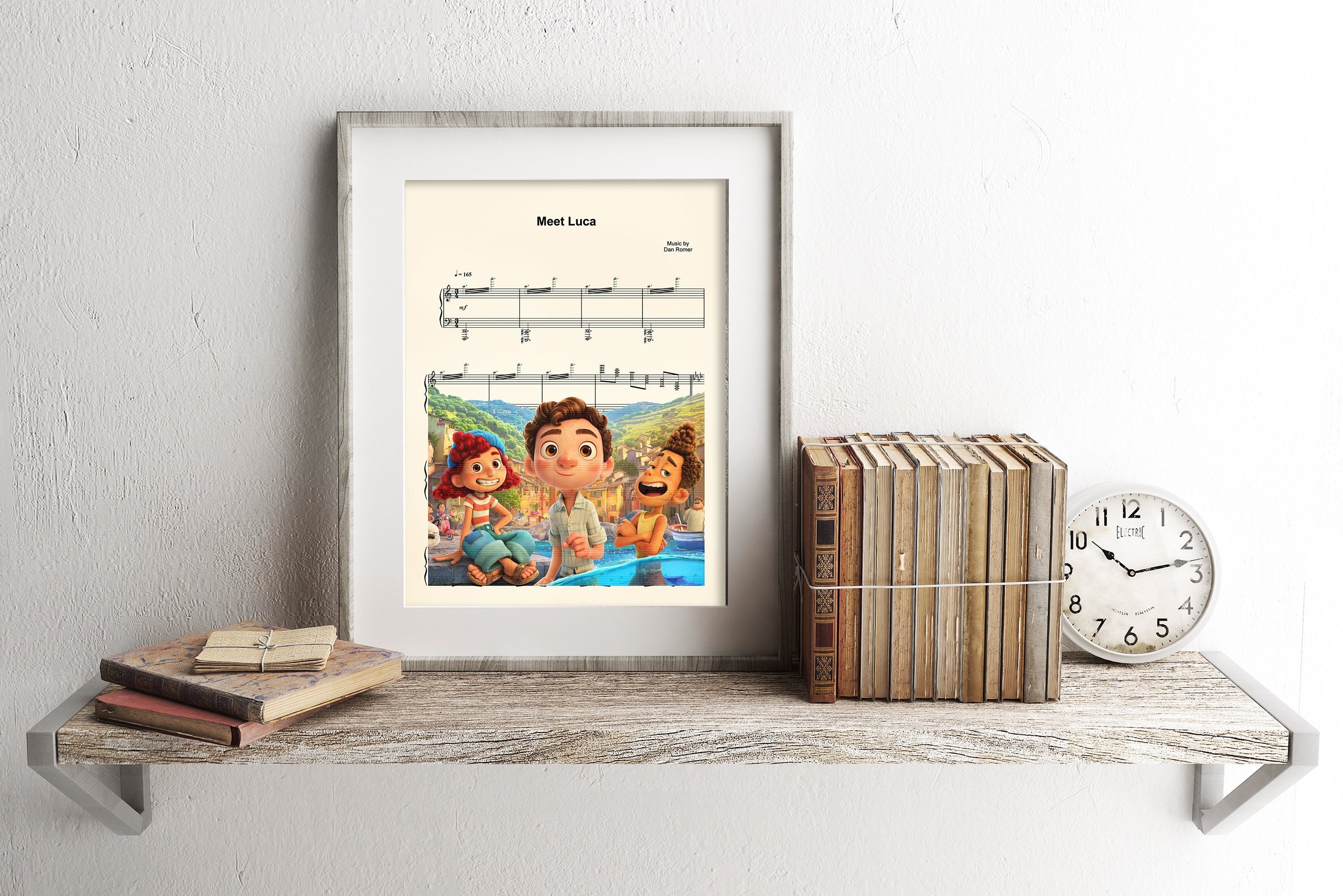 Luca Movie Poster, Cover Poster, Canvas Print, Movie Art, Wall Decor, Art Poster, Space Decoration, Fans Collection