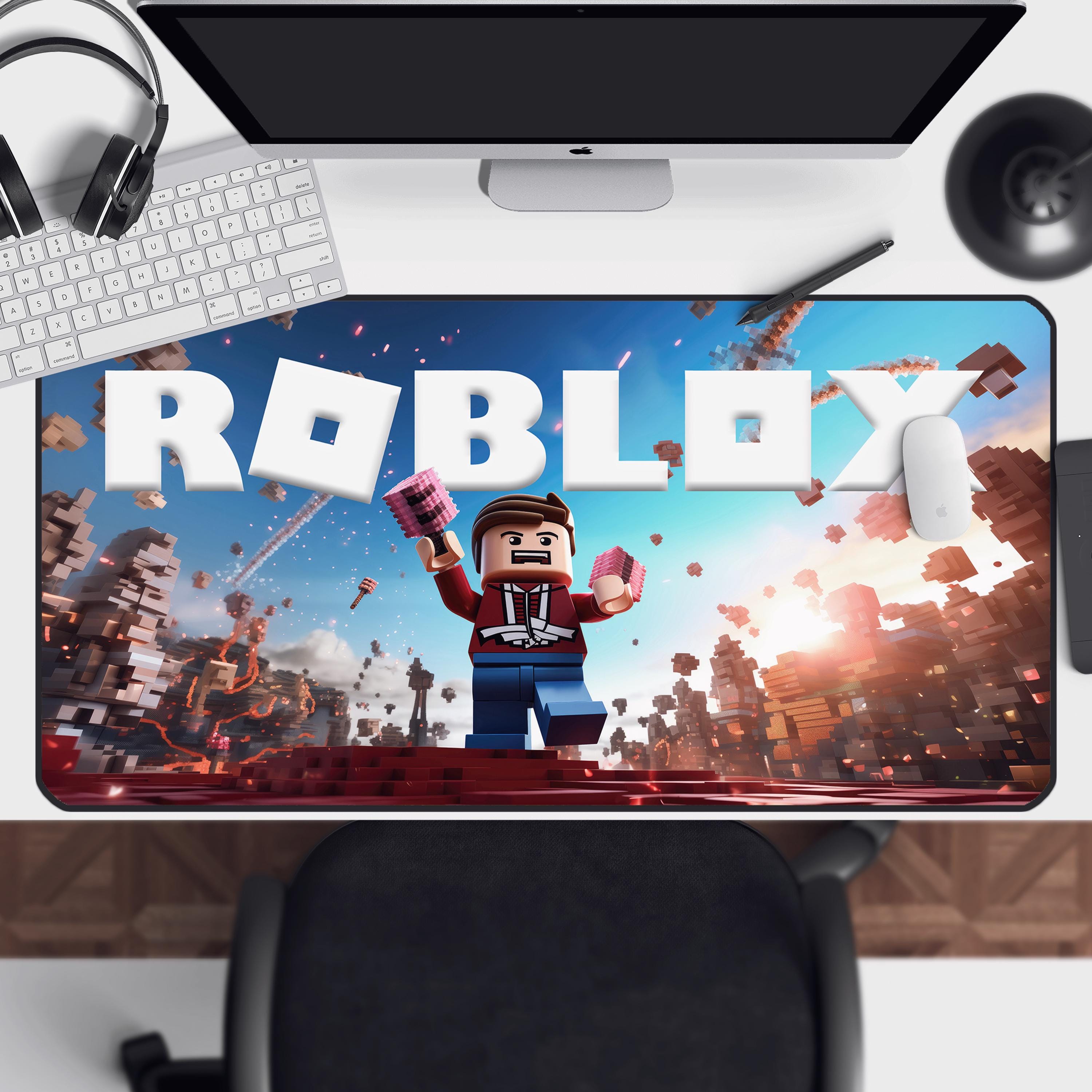 Roblox Regretevator Forsaken Mouse Pad, Desk Decor, Desk Mat, Desk Pad, Anime Desk Mat