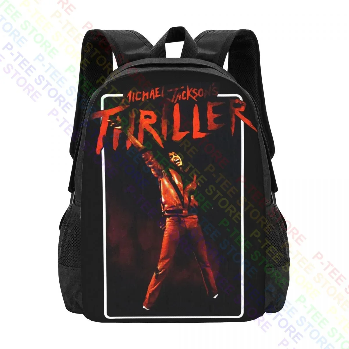 Michael Jackson Thriller P-1172 Student Backpack Large Capacity Art Print Shoe Compartment