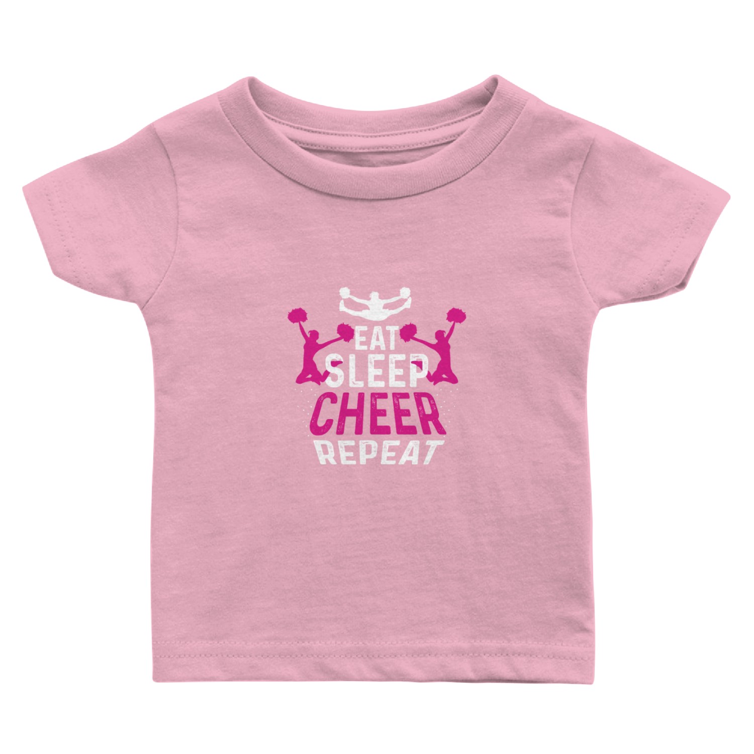 Eat Sleep Cheer Cheerleader Gift Baby T Shirts