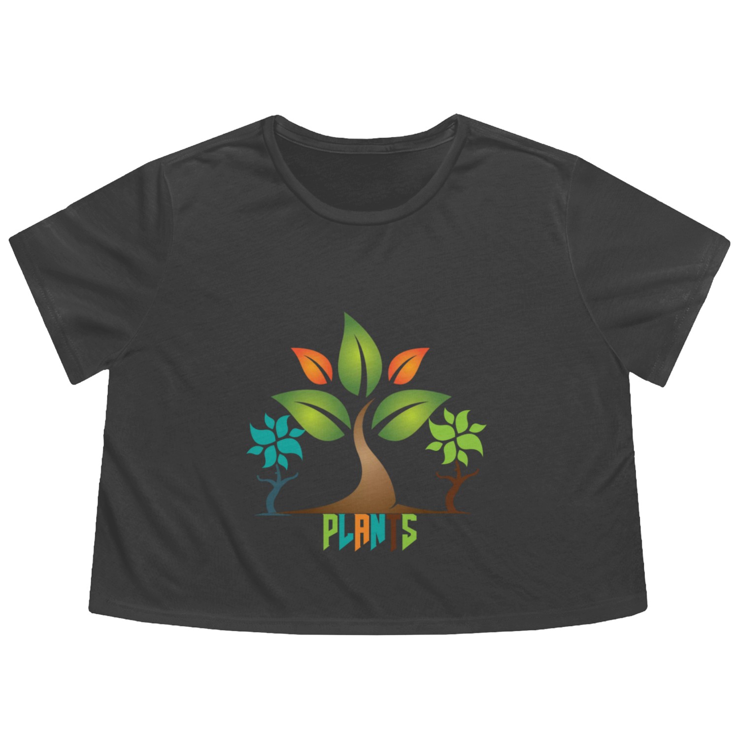 PLANTS Flowy Cropped Tees