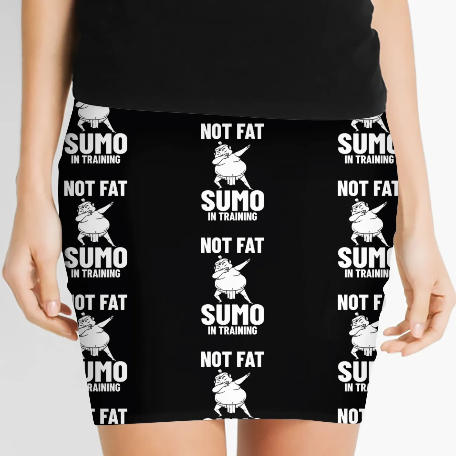 Sumo Wrestling Japanese Wrestler Sport Mawashi Women's Mini Skirts