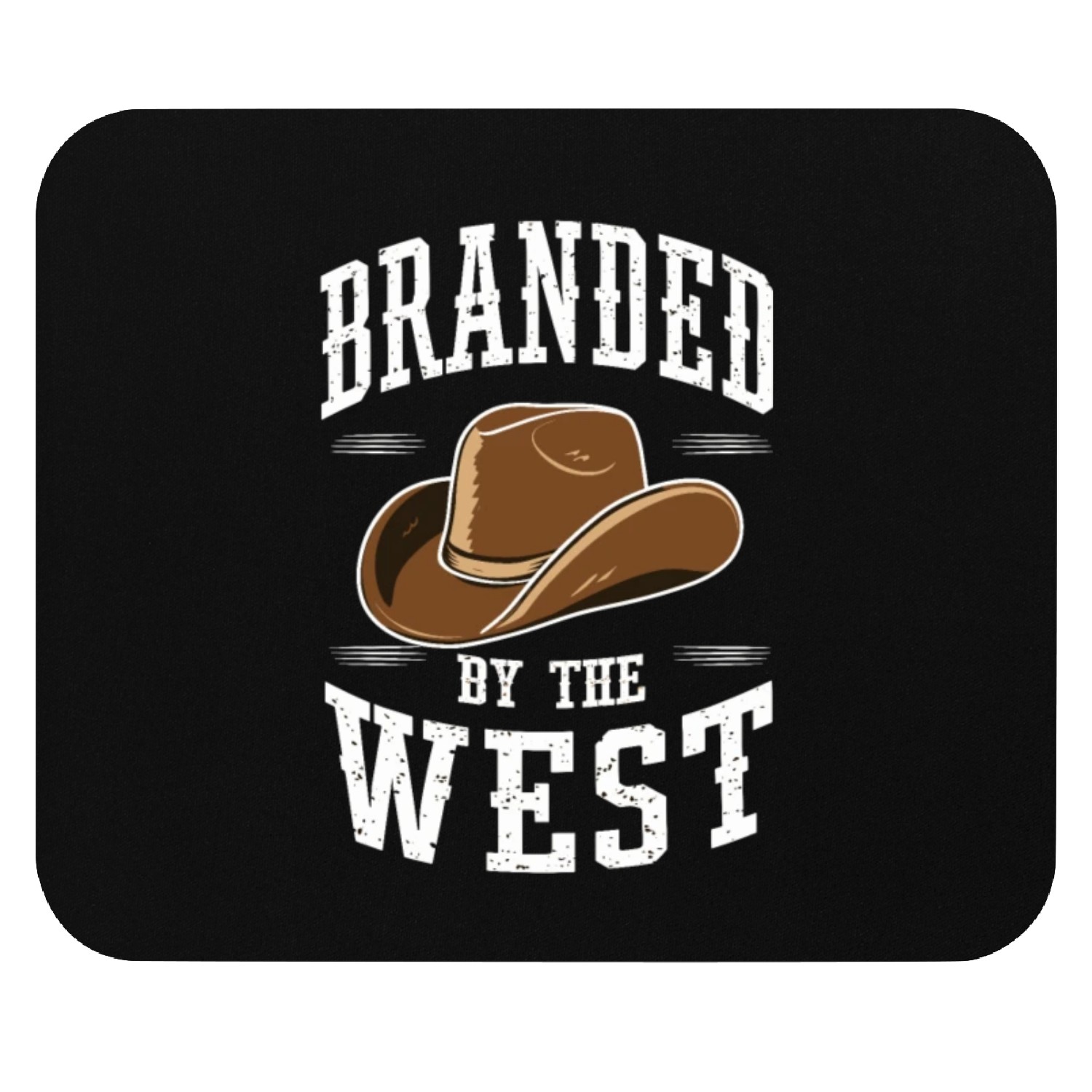 Cowboy Lifestyle Western Theme with Horses and Mouse Pads