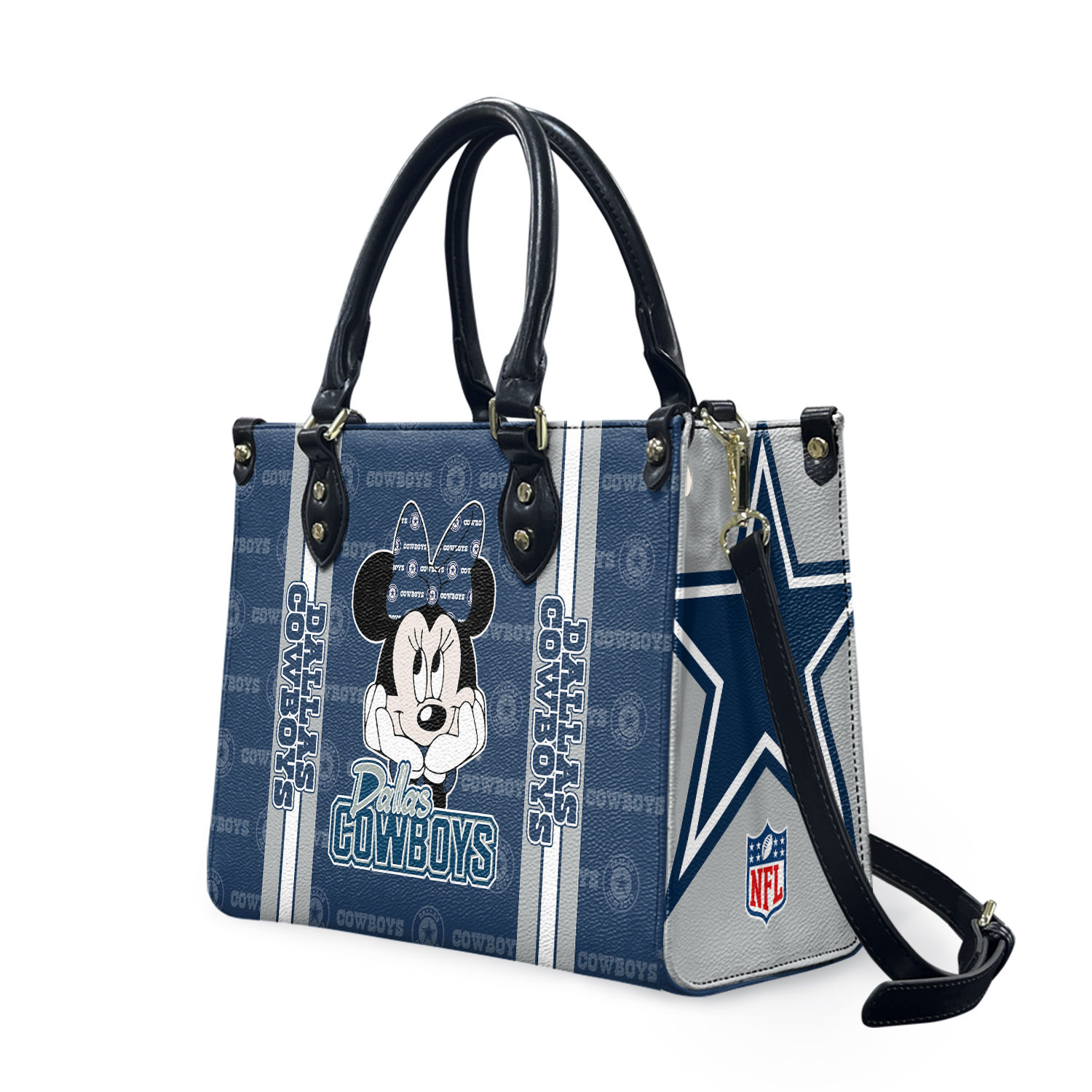 Dallas Football Team Cowboy Leather Bag