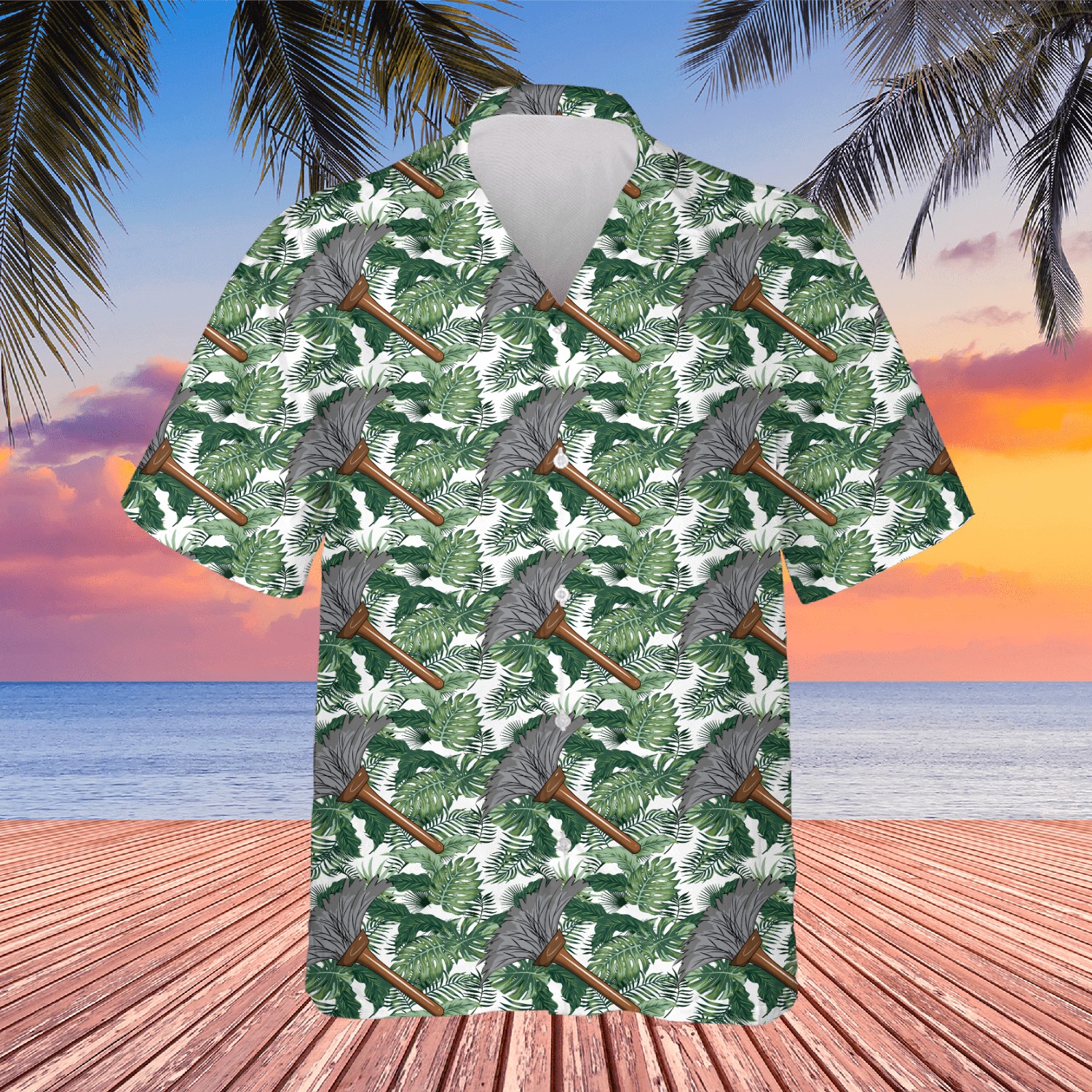 feather duster Hawaiians
