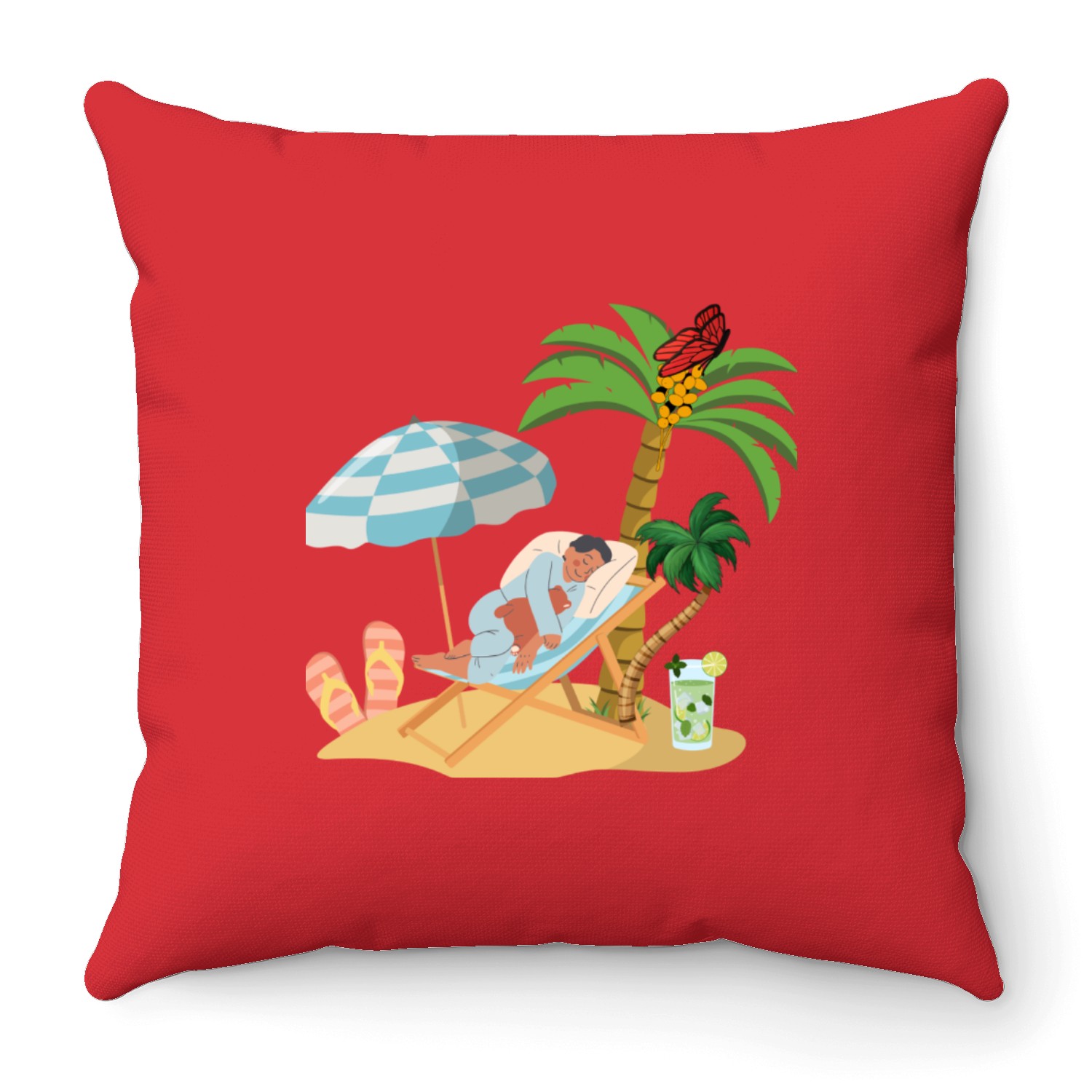 Rest Throw Pillows