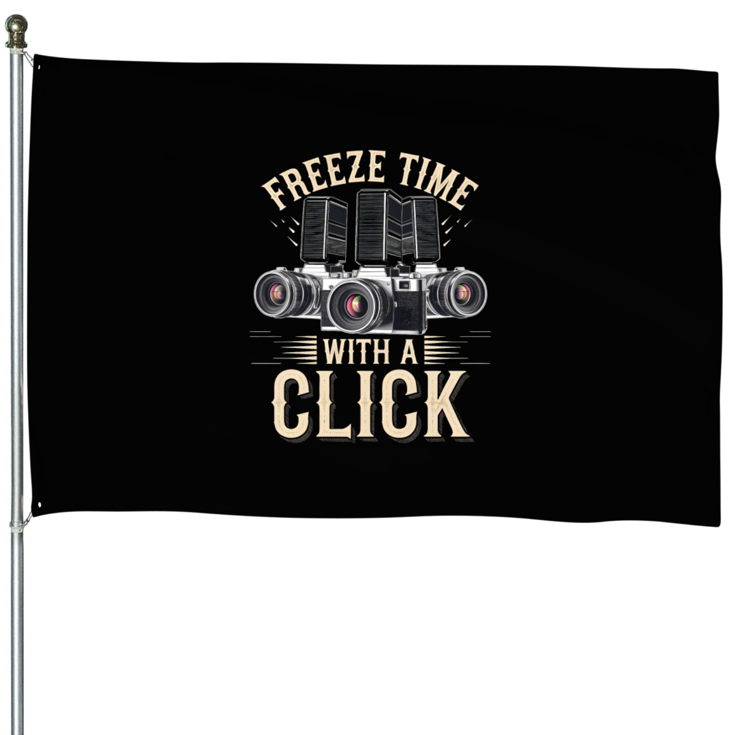 Freeze Time WITH A Click House Flags