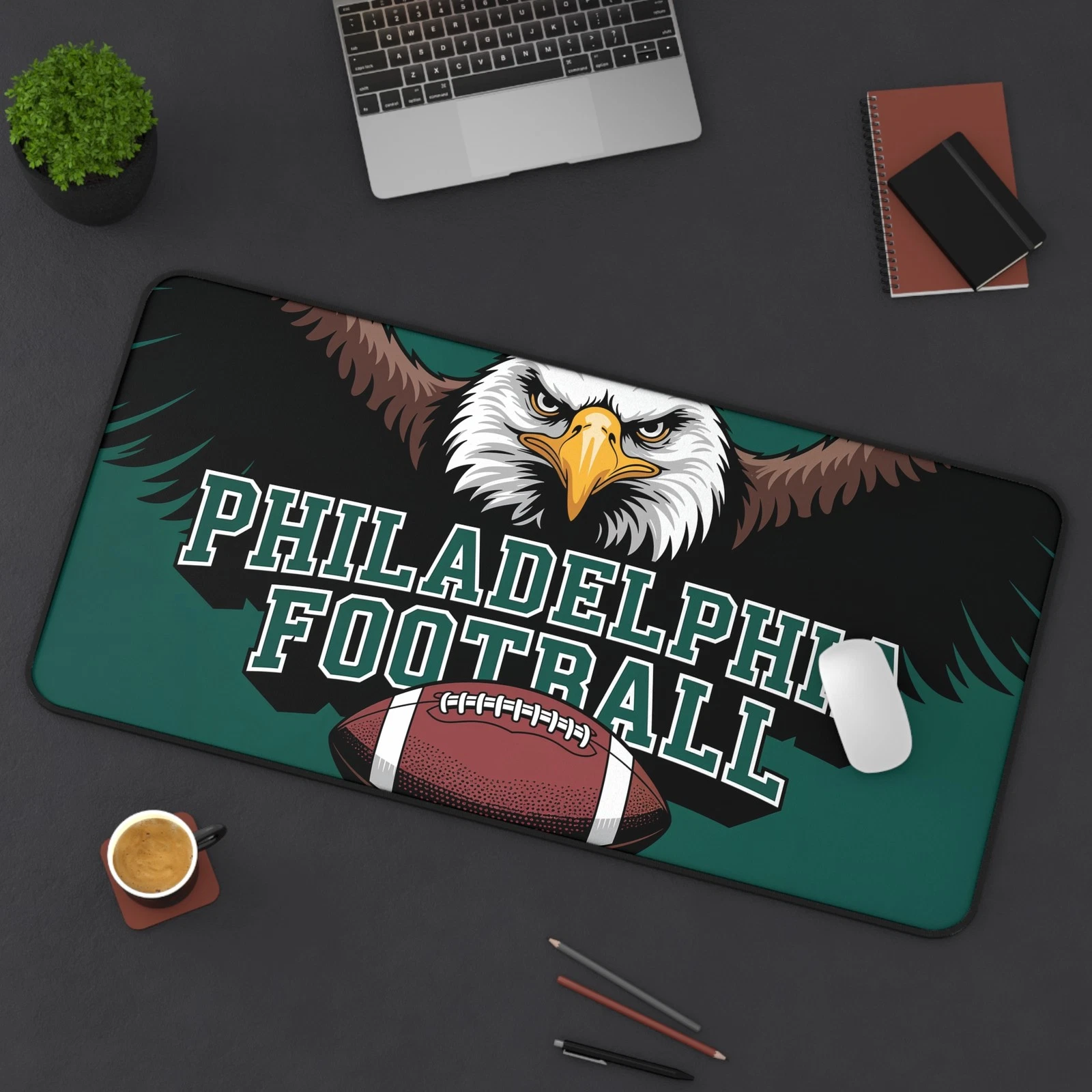 Philadelphia Football High Def Print Non Slip Desk Mat Office Home football