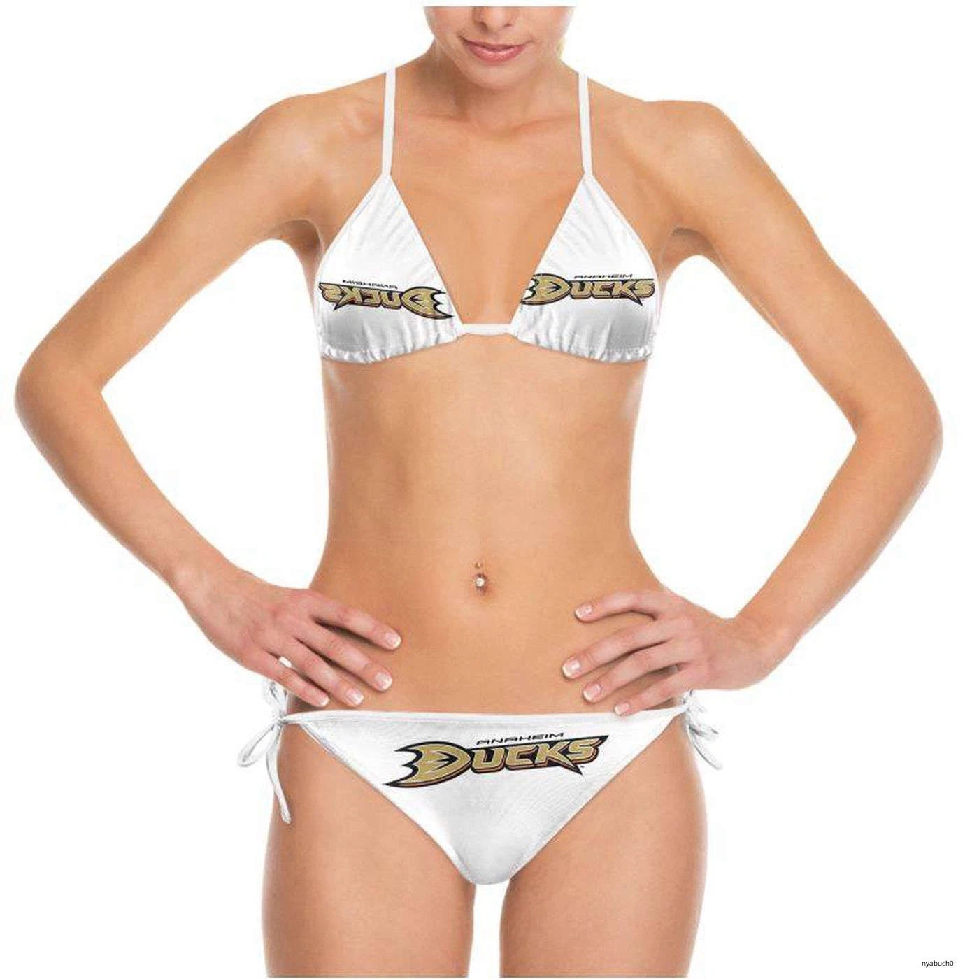 Anaheim Hockey Team Ducks Summer Beach Women's Bikini Swimsuit
