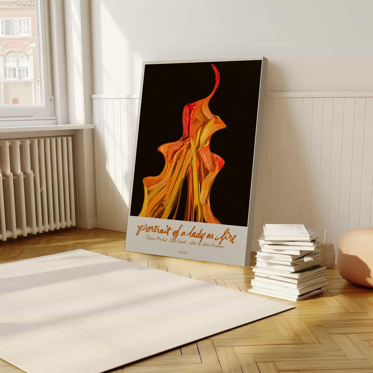 Portrait of a Lady on Fire (2019) Movie Posters, Wrapped Poster, Wall Art, Room Decoration, Retro Aesthetics