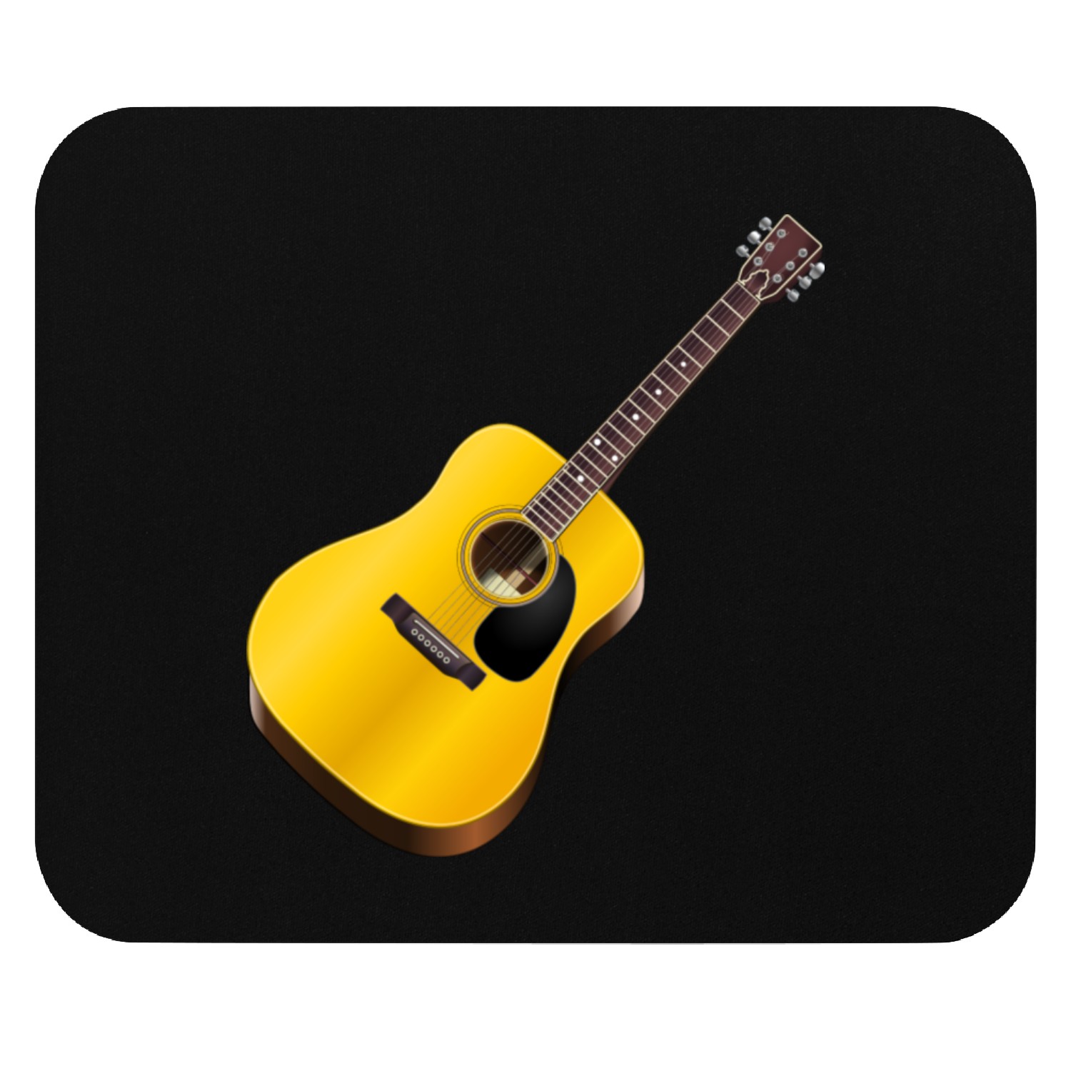 acoustic guitar Mouse Pads