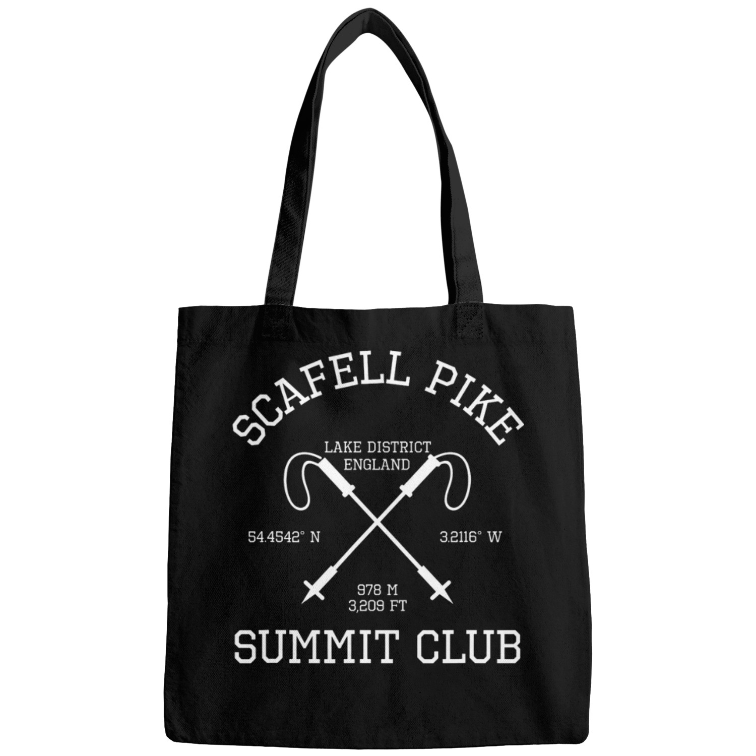 Climbed Scafell Pike Summit Club Hike englands United Kingdom Bags