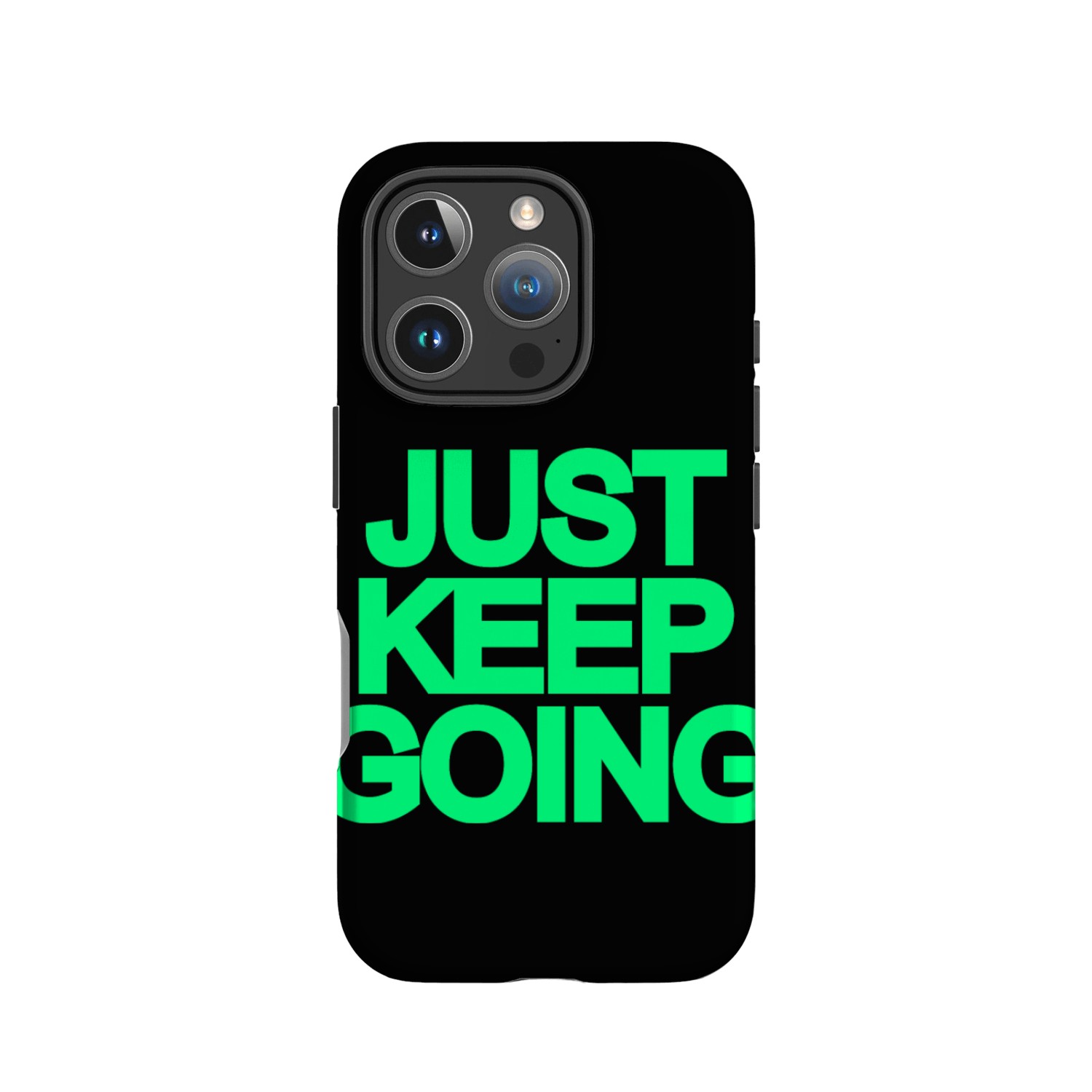 just keep going IPhone Cases
