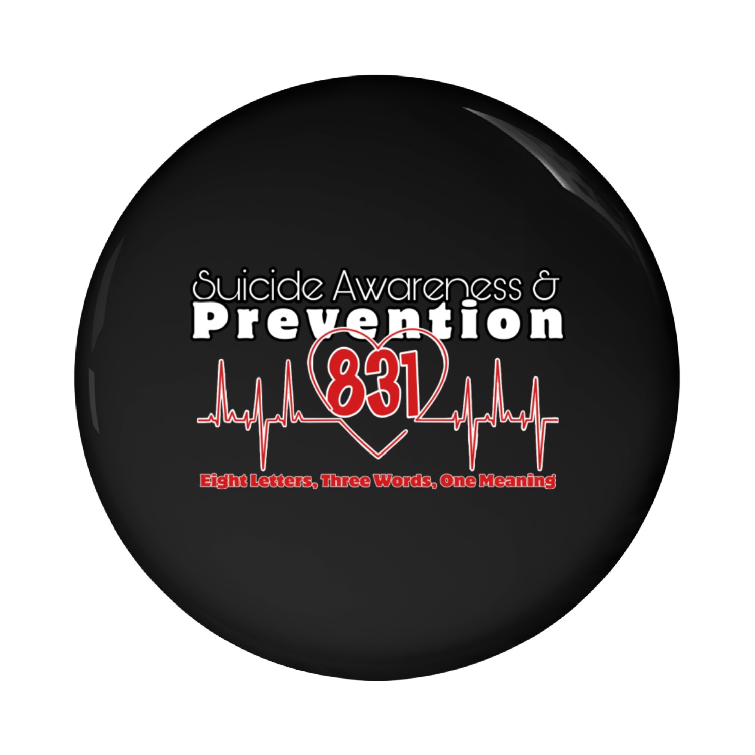 Suicide Awareness Pin Buttons