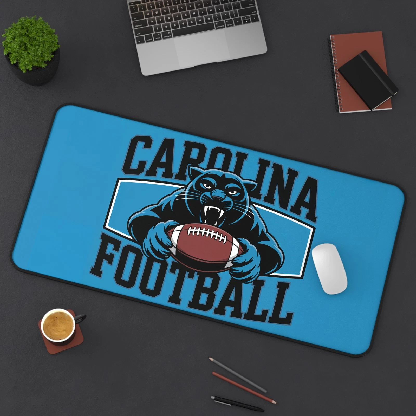 Carolina Football High Def Print Non Slip Desk Mat Office Home football