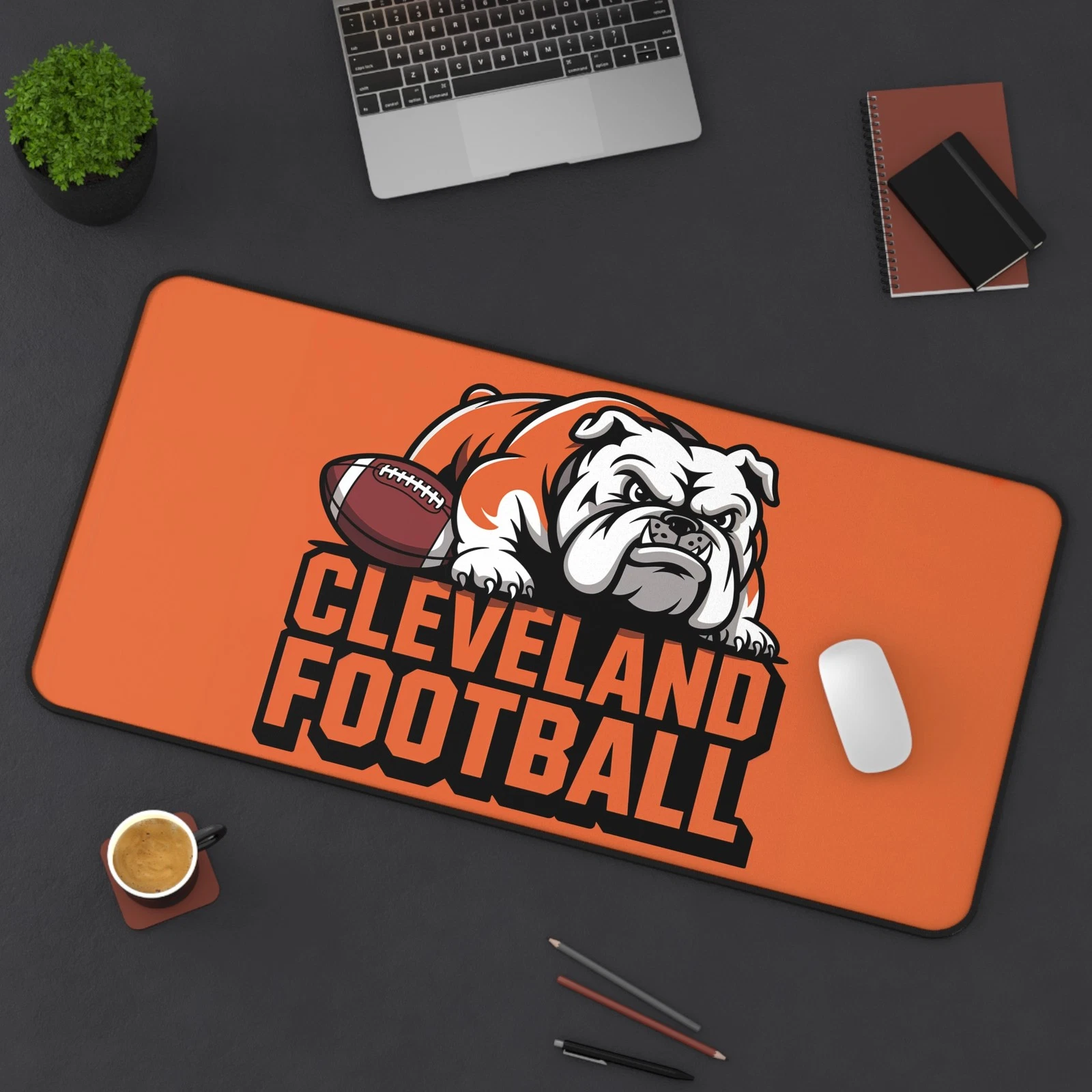 Cleveland Football High Def Print Non Slip Desk Mat Office Home football