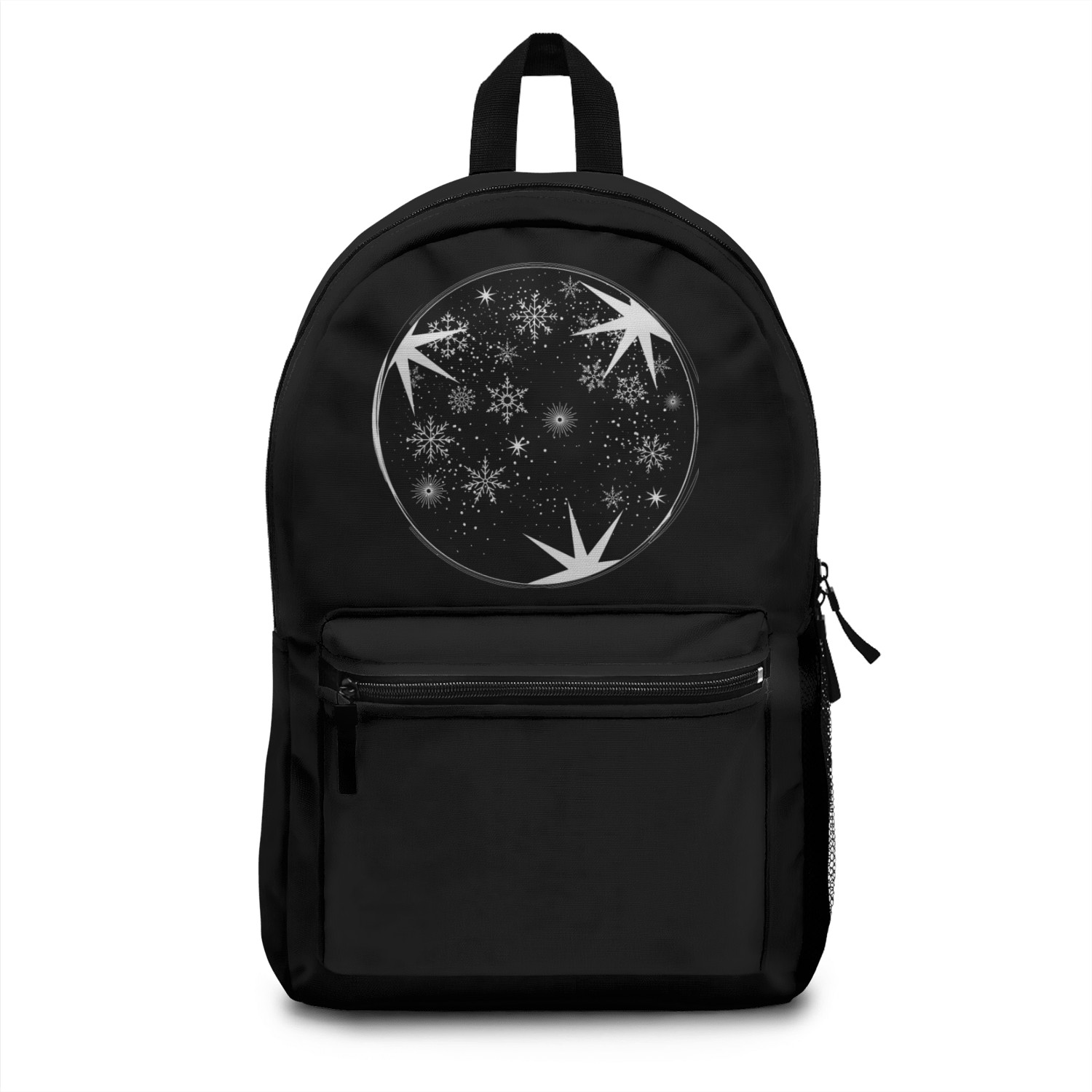 beautiful stars and snow for Christmas Backpacks