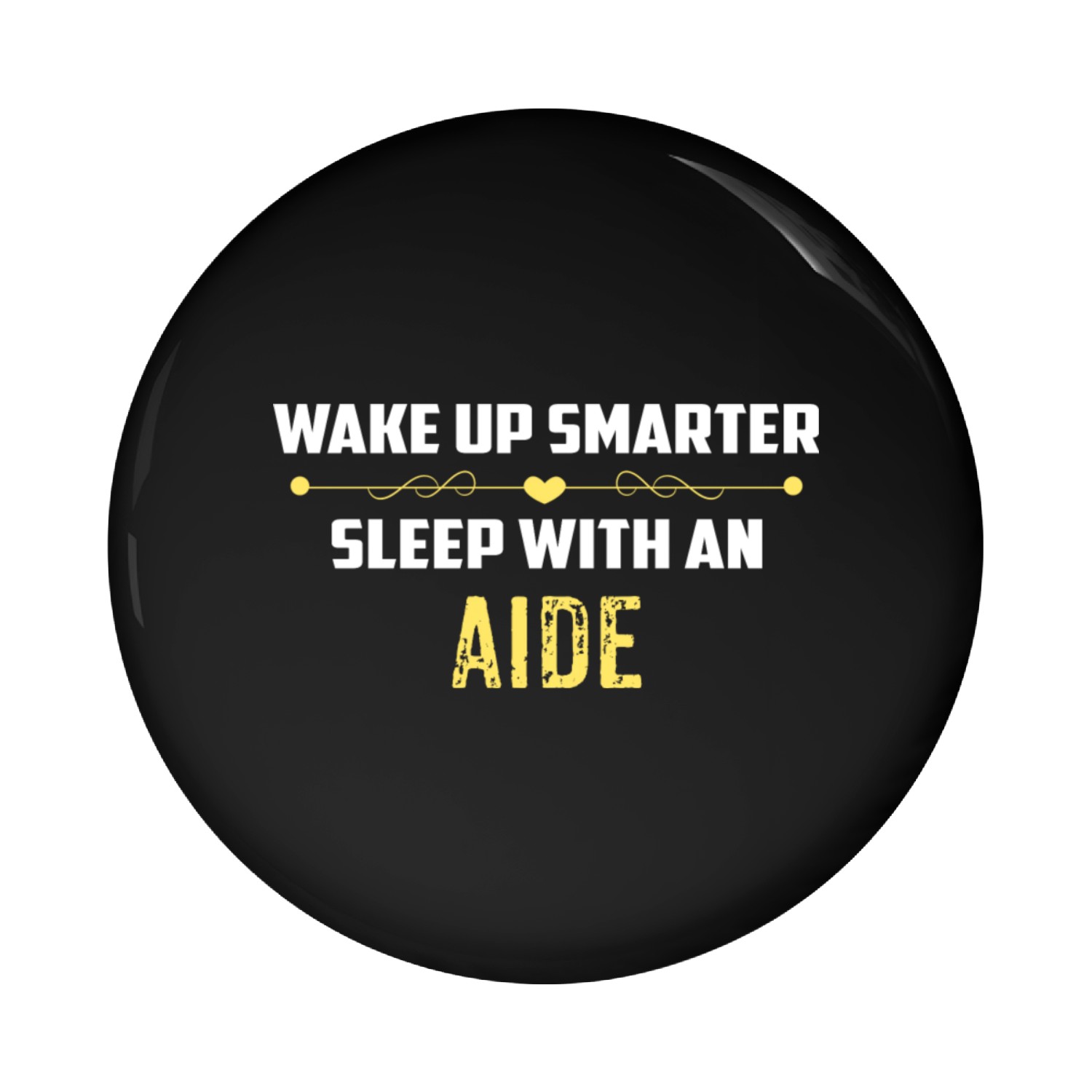 Wake Up Smarter Sleep With An AIDE Pin Buttons
