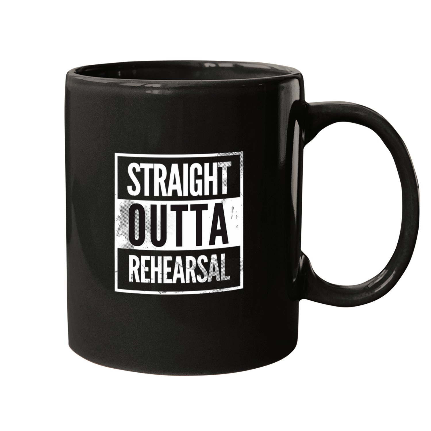 Straight Outta Rehearsal vintages Theatre Actor Actress Mugs