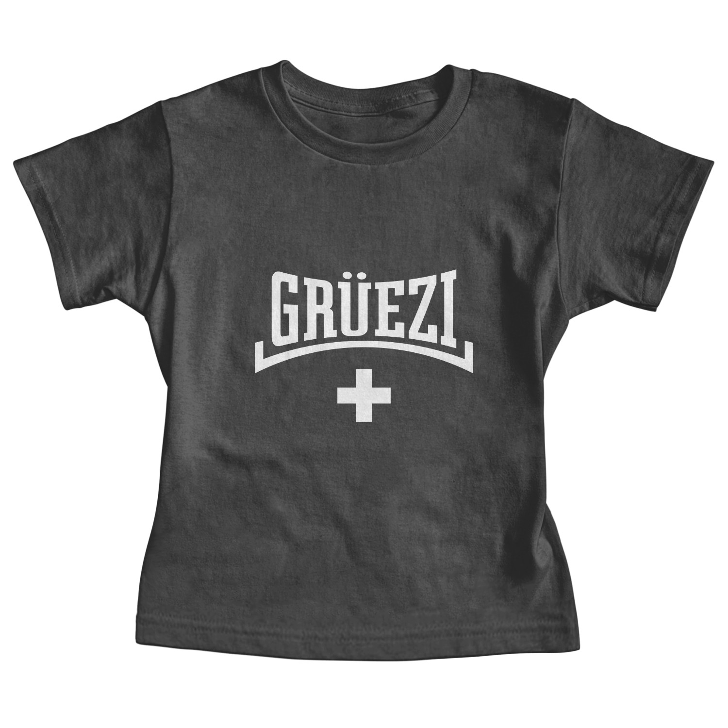 Grüezi (Switzerland / Swiss Flag / Concave) Baby Tees