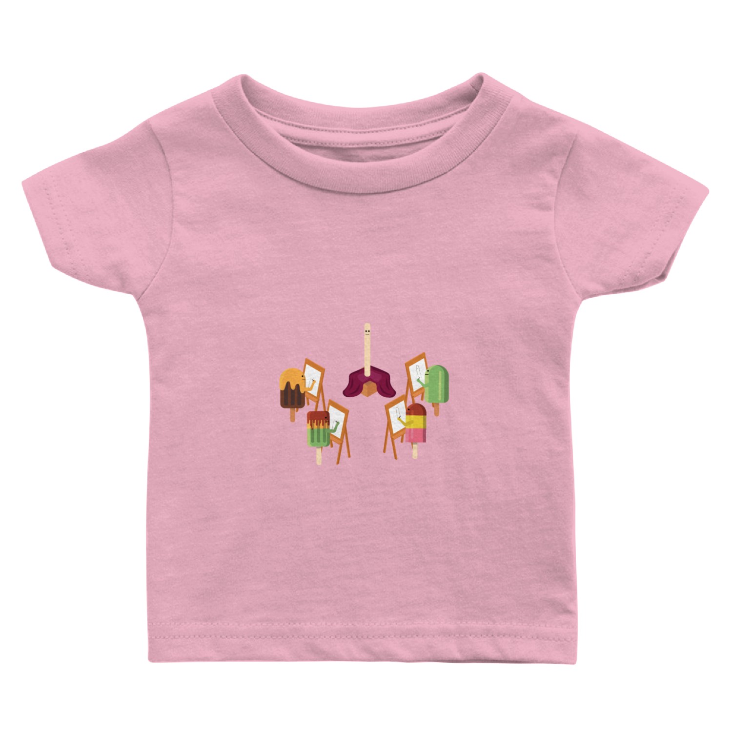 Cute Popsicles Icecream Baby T Shirts