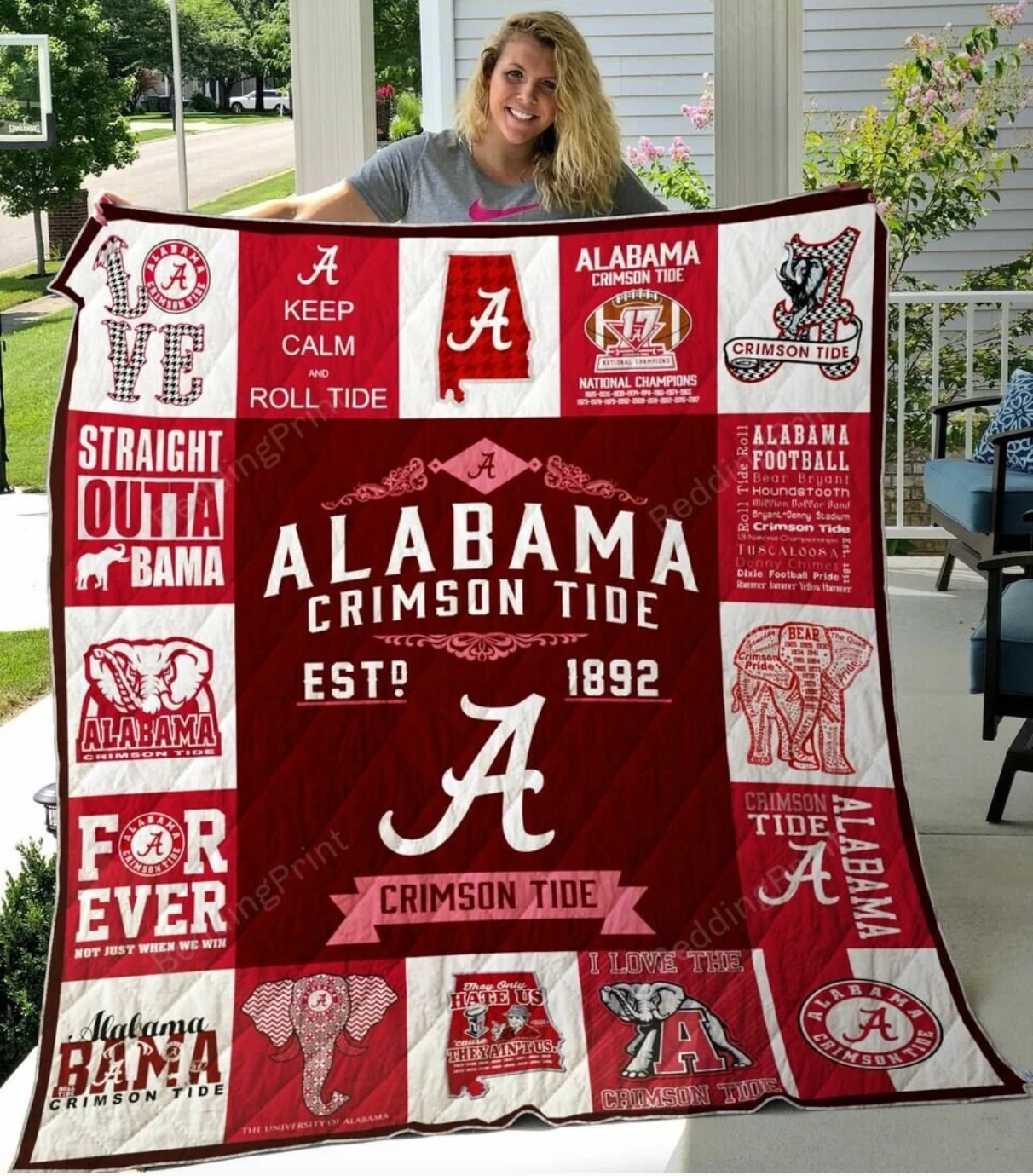 Albm Crimson Tide Quilt