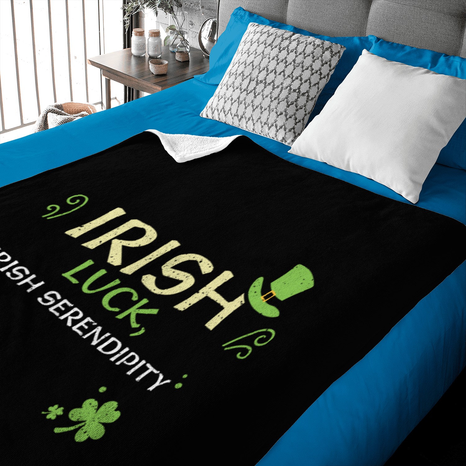 Irish luck, Irish serendipity Baby Blankets