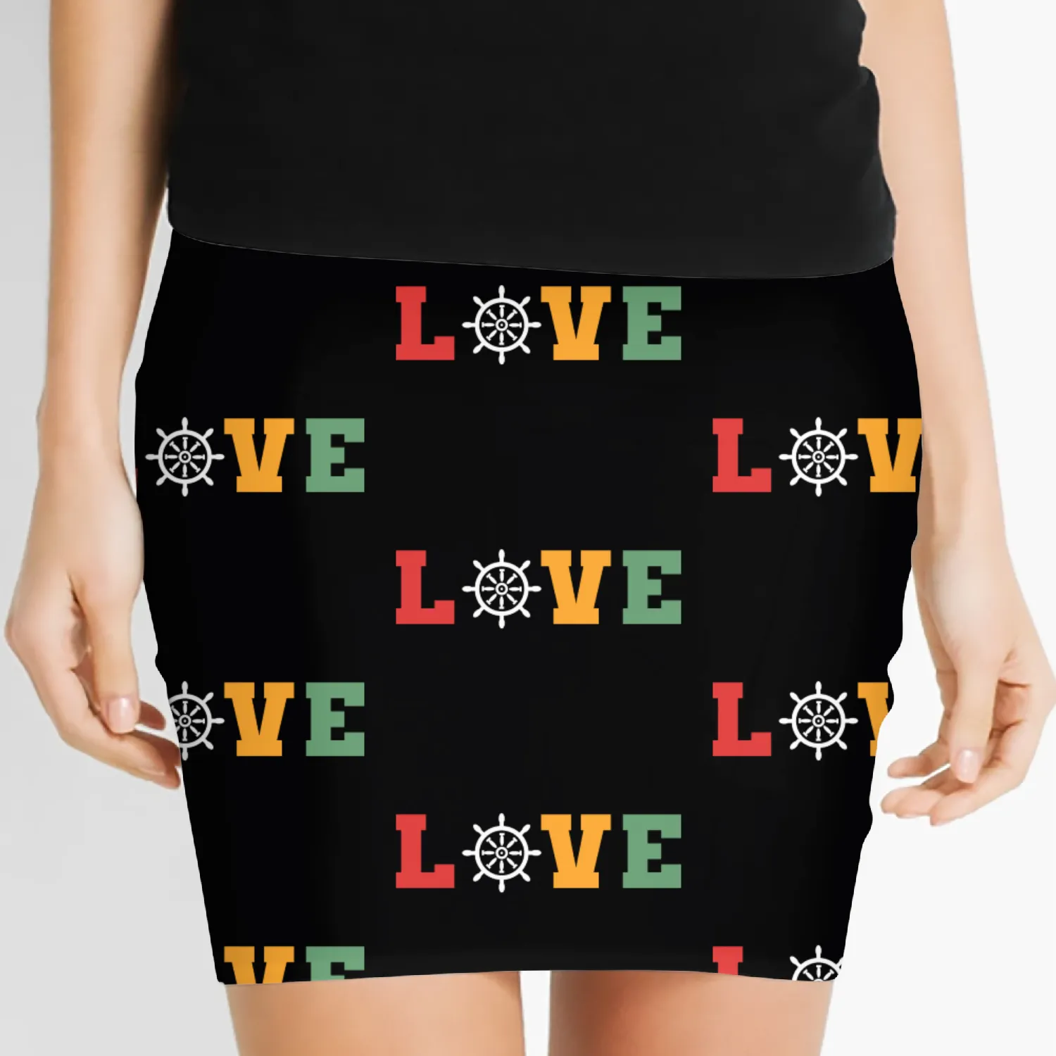 Love Sailing Explorer or Backpacker Gift Women's Mini Skirts