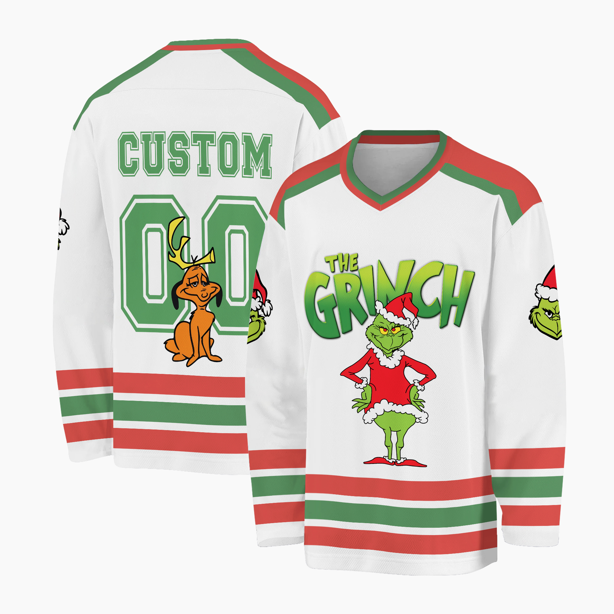 Personalized Grin Hockey Jersey, Hockey Lovers Gifts