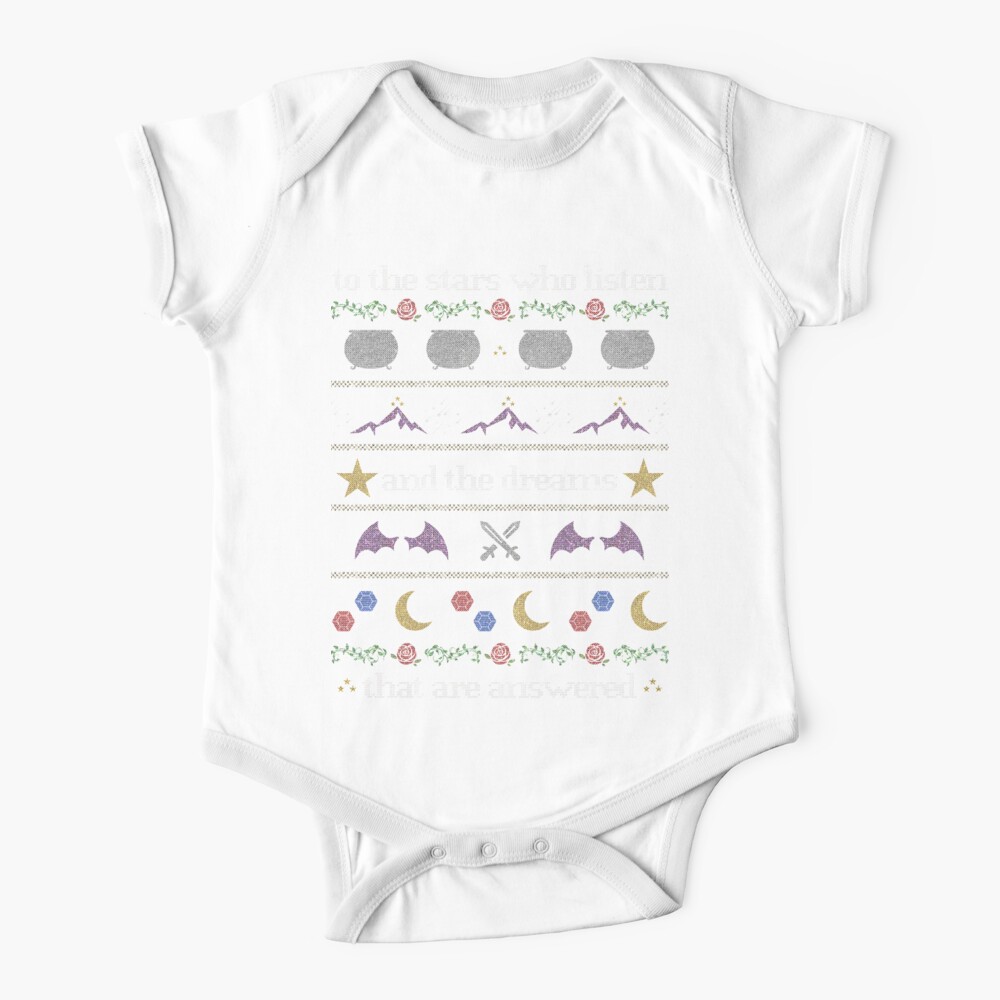 ACOTAR Sweater Glitter Baby One-Piece