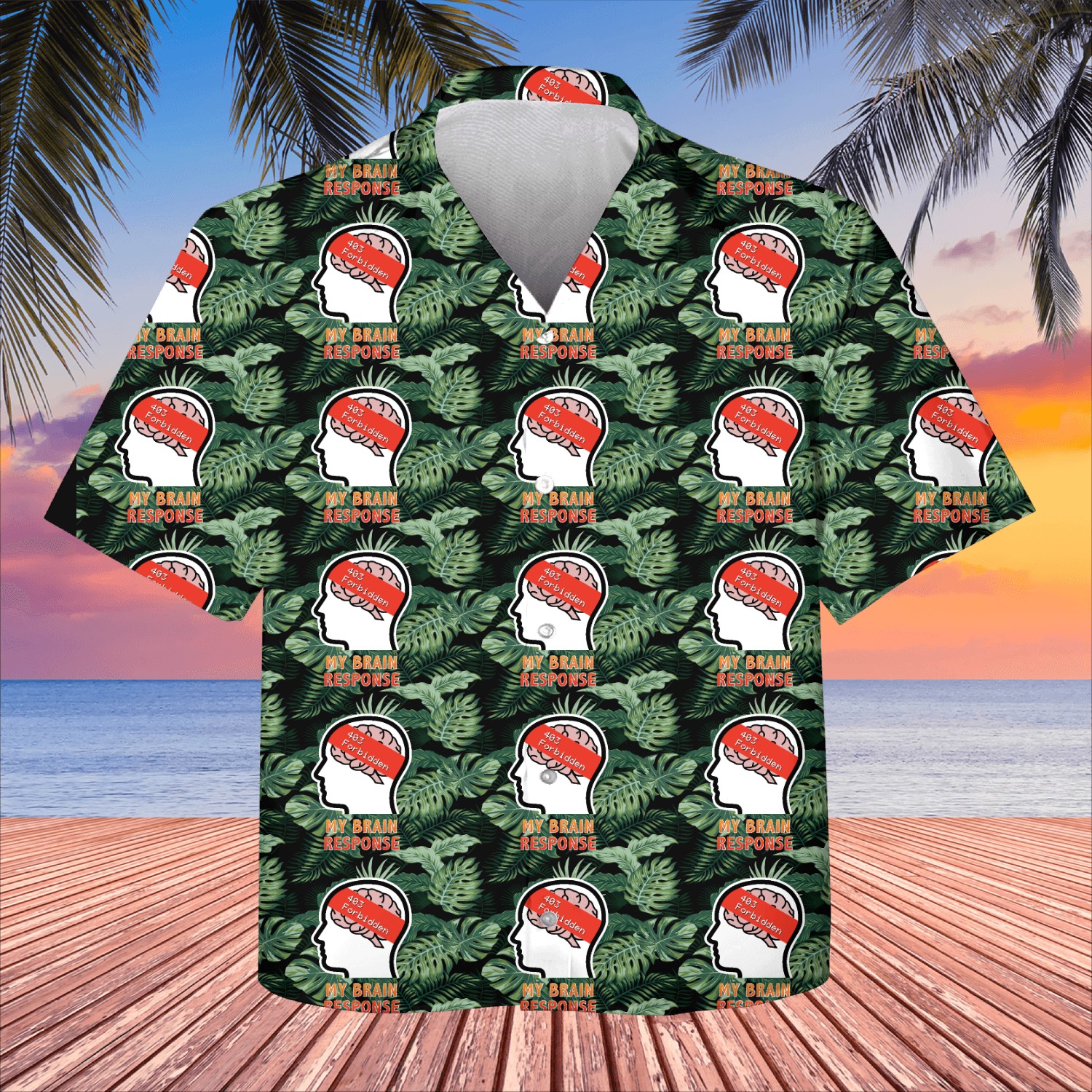 My Brain Response: 403 Forbidden Kids Hawaiians