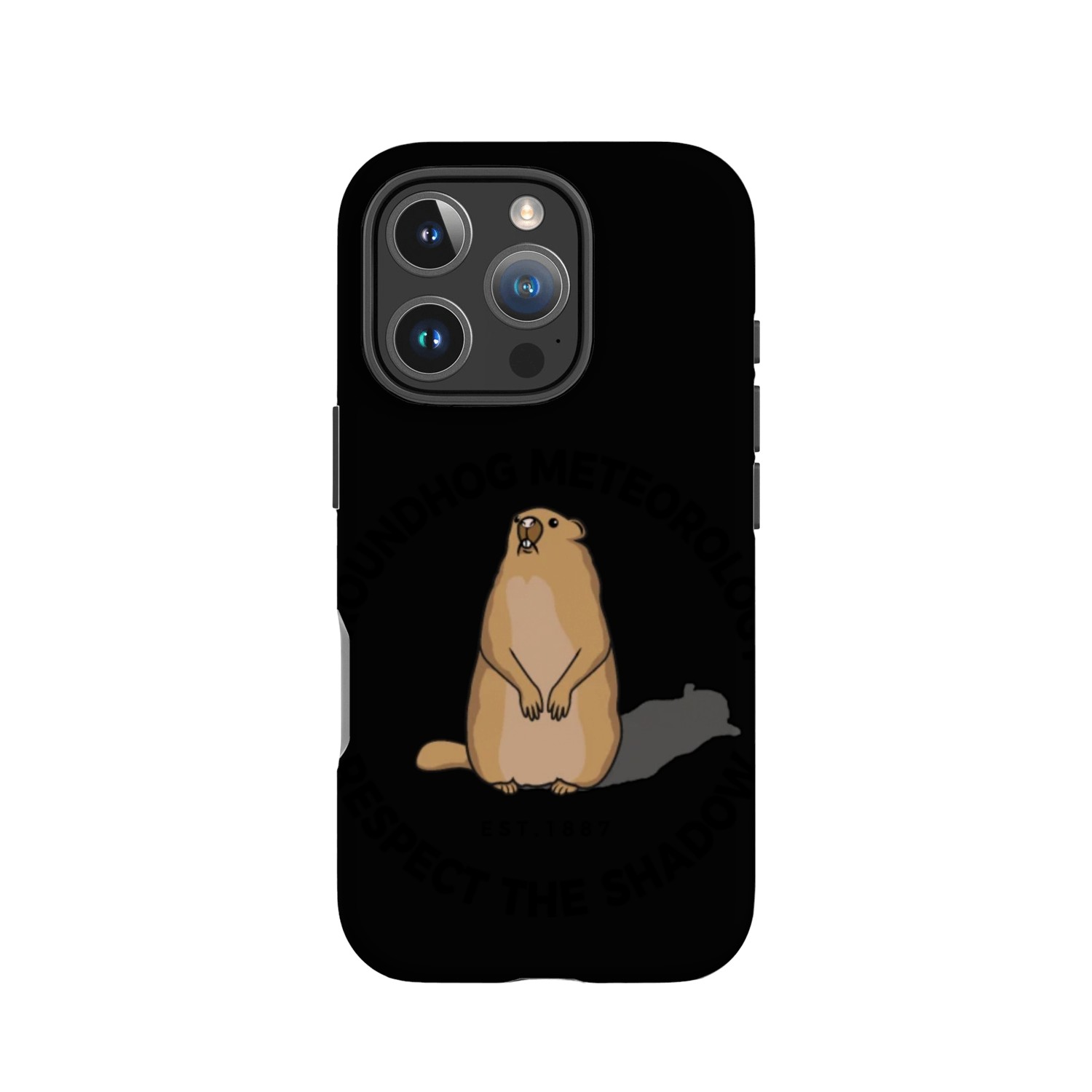 Animal Groundhog Spirit Rodent Happy Groundhog Day IPhone Cases
