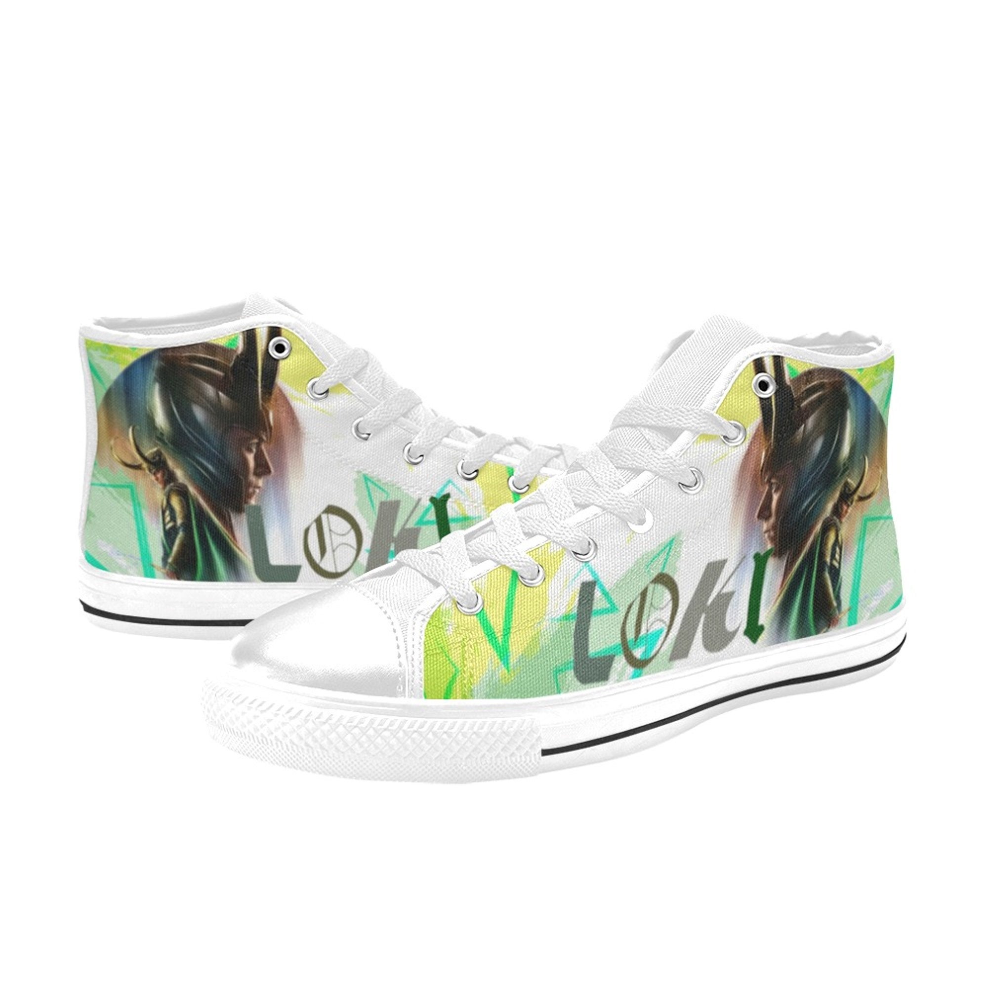 Loki High Top Canvas Shoes, Loki Hero High Top Sneakers