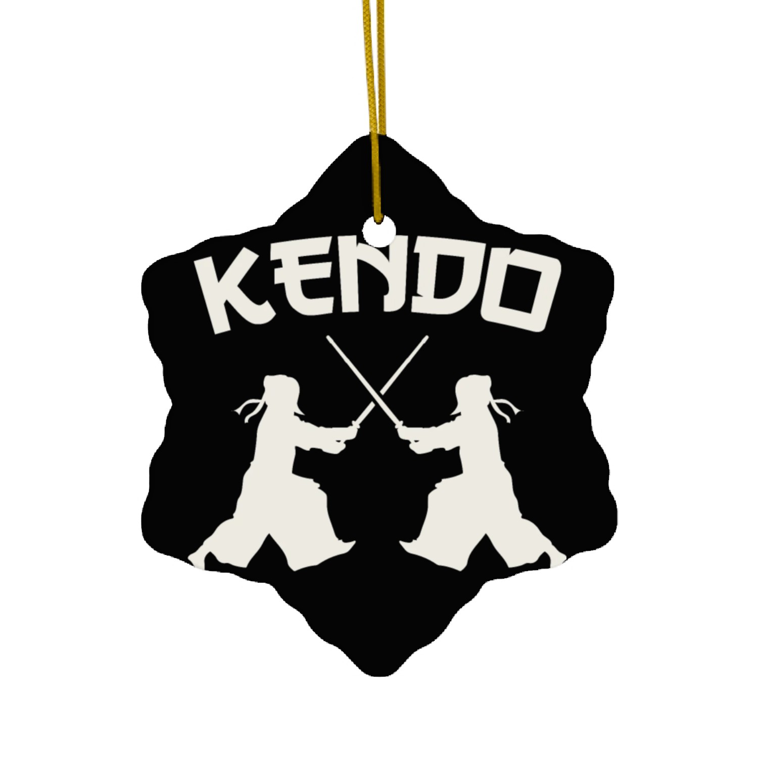 Kendo Kenjutsu Japan Sword Japanese Martial Art Ceramic Ornaments