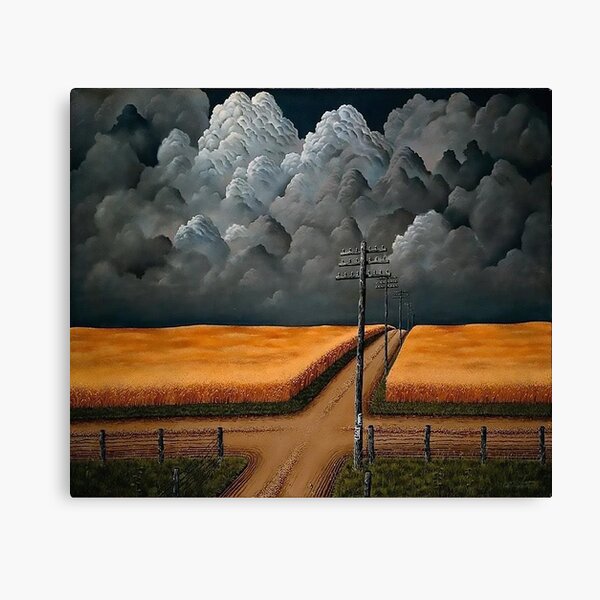 Gray and Gold (1942) - John Rogers Cox Canvas